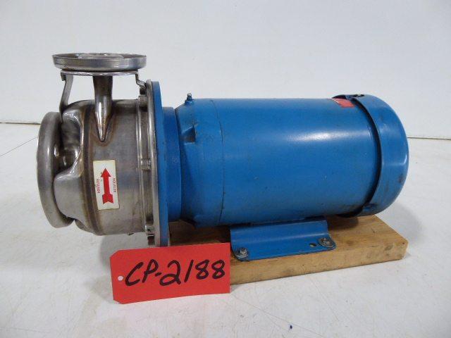 Used Centrifugal Pump - Goulds 5 HP 2&quot; Inlet 1&quot; Outlet Centrifugal Pump-Pumps - Centrifugal