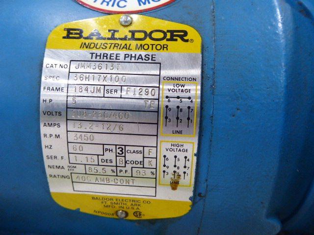 Used Centrifugal Pump - Goulds 5 HP 2&quot; Inlet 1&quot; Outlet Centrifugal Pump-Pumps - Centrifugal