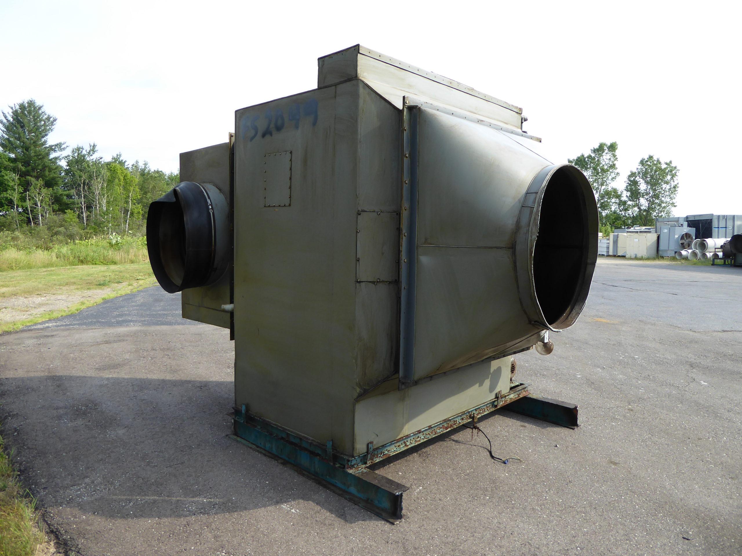 Used Fume Scrubber - Viron 7500 CFM Horizontal Fume Scrubber-Fume Scrubber