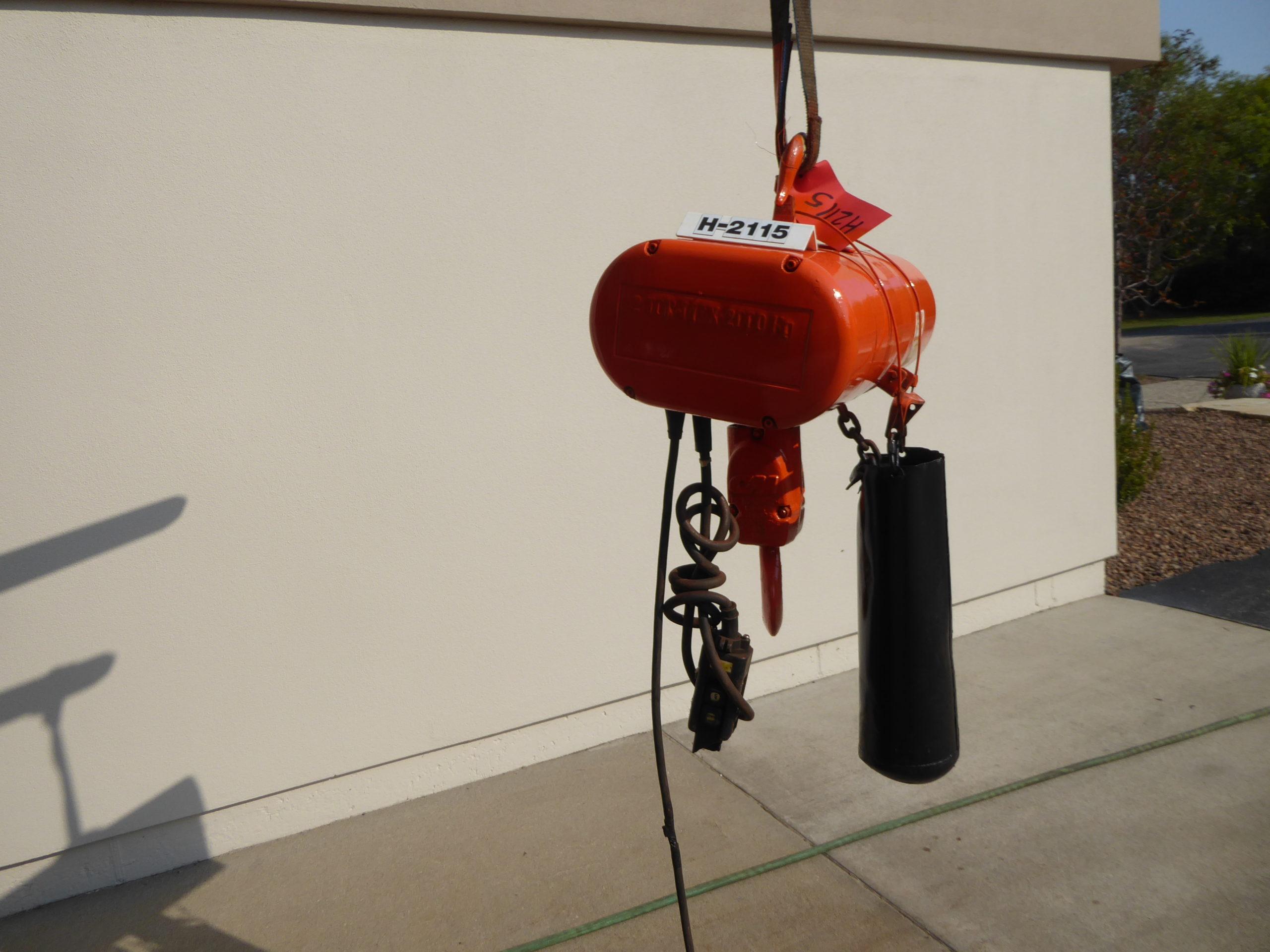 Used Hoist - CM 2 Ton Hoist H2115-Hoists