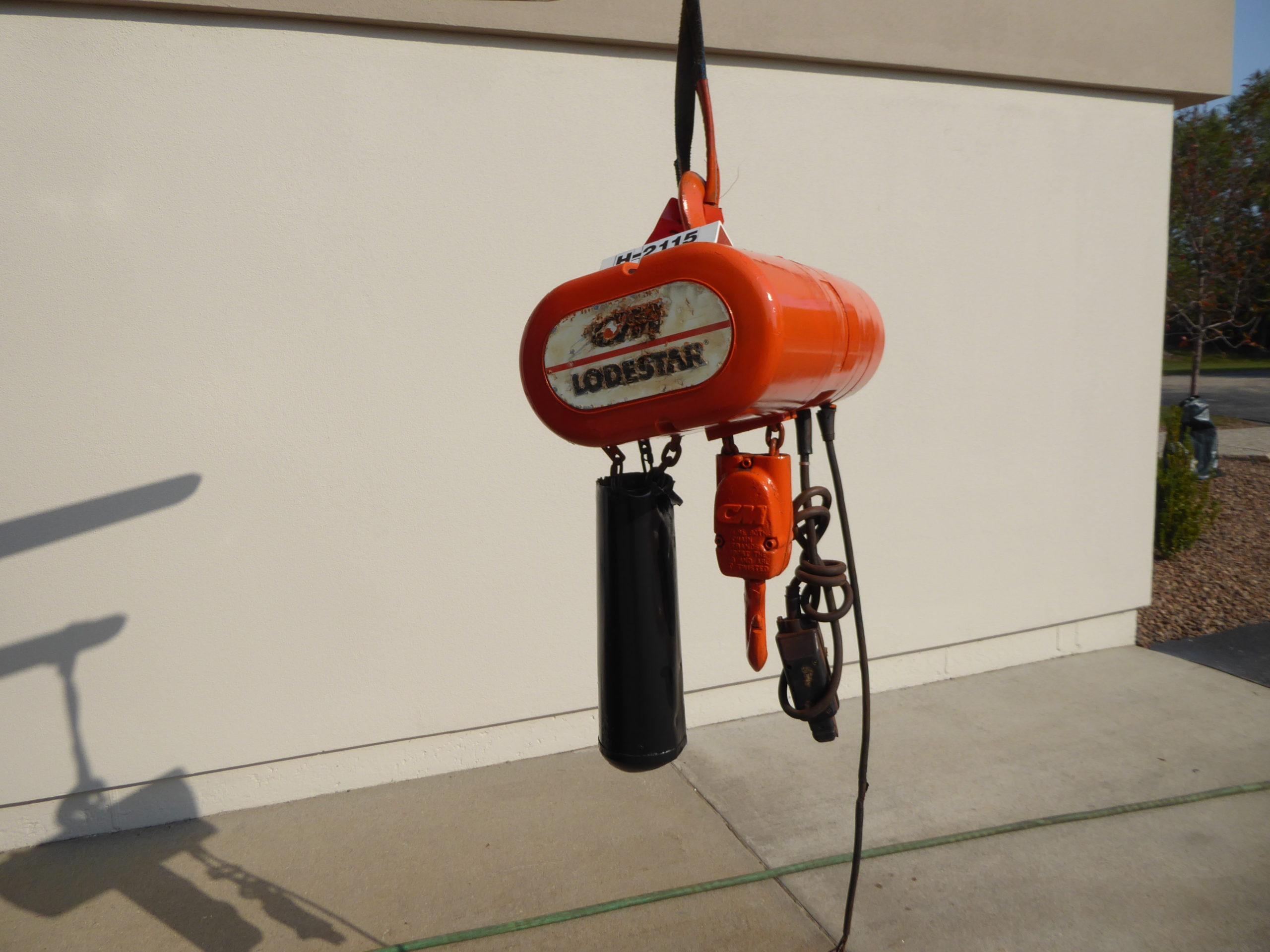 Used Hoist - CM 2 Ton Hoist H2115-Hoists