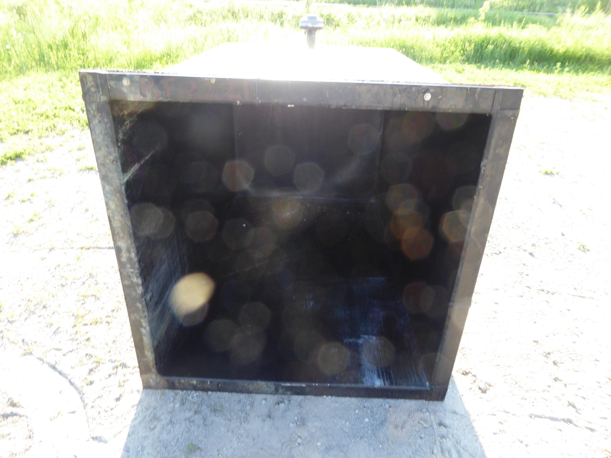 Used Rectangular Tank - 336 Gallon Steel Rectangular Tank RT2221-Tanks-Rectangular