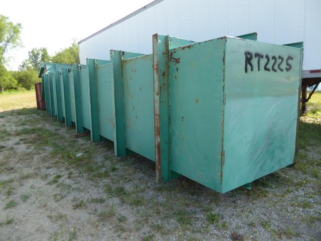 Used Rectangular Tank - 6800 Gallon Steel Rectangular Tank RT2225-Tanks-Rectangular