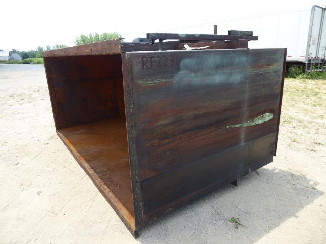 Used Rectangular Tank - 1445 Gallon Steel Rectangular Tank RT2231-Tanks-Rectangular