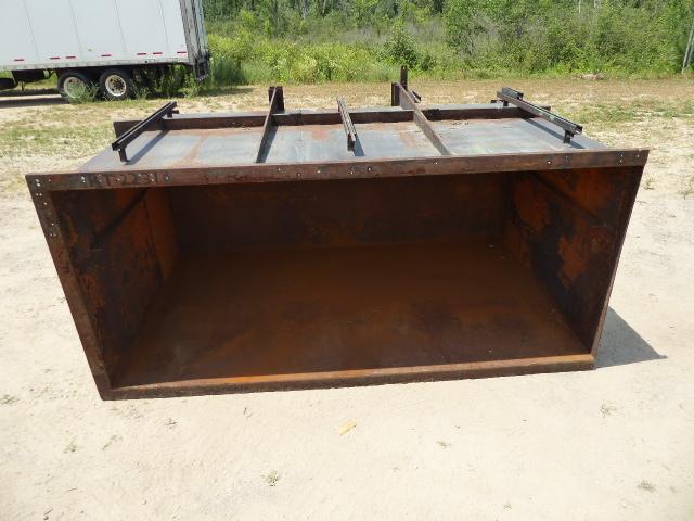 Used Rectangular Tank - 1445 Gallon Steel Rectangular Tank RT2231-Tanks-Rectangular