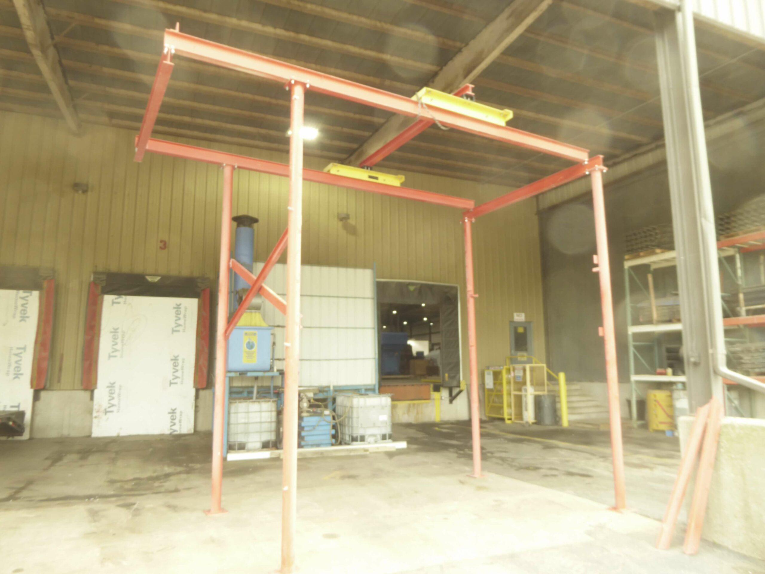 Saginaw Products 1 Ton Free Standing Bridge Crane H2373
