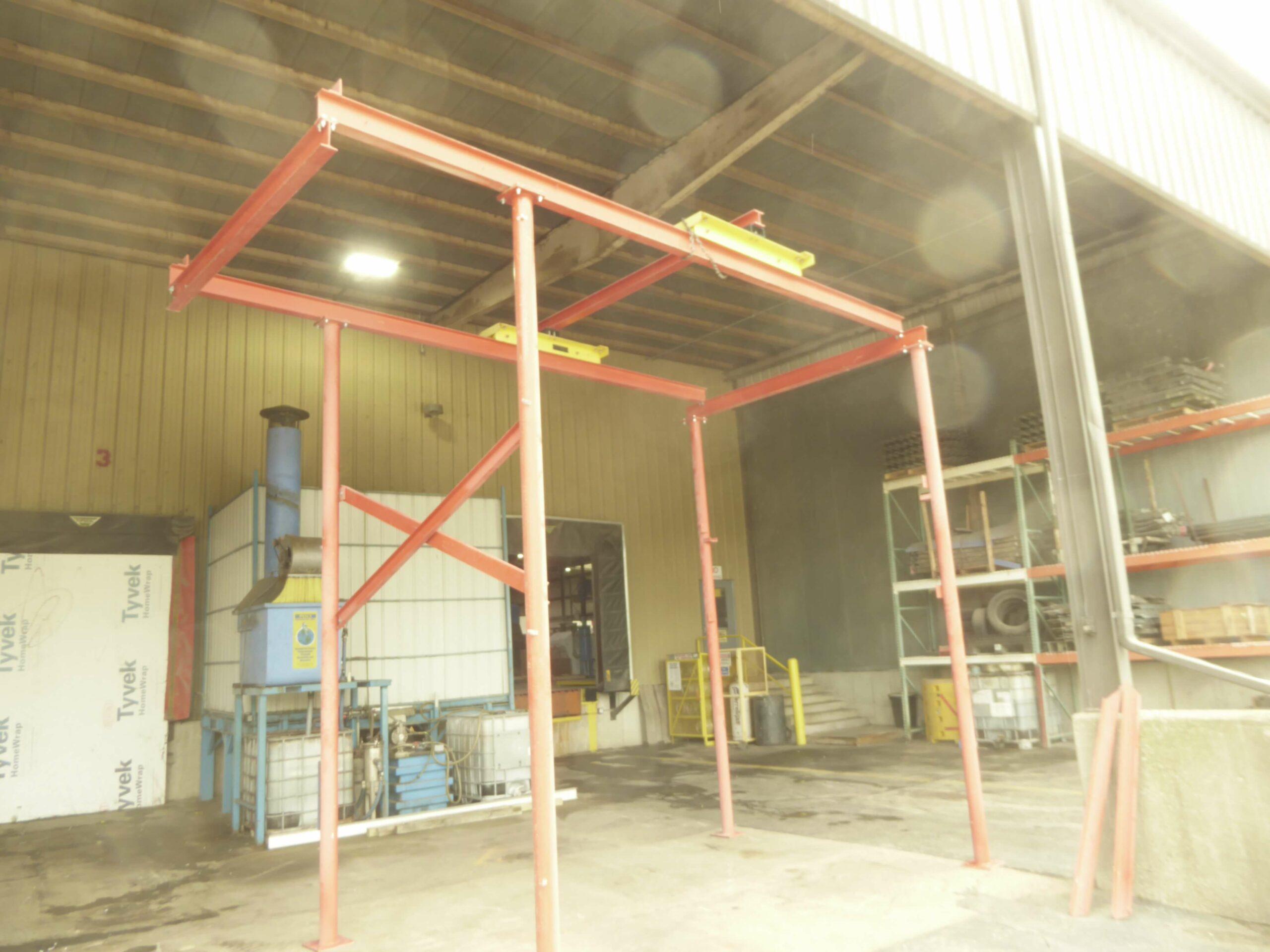Saginaw Products 1 Ton Free Standing Bridge Crane H2373