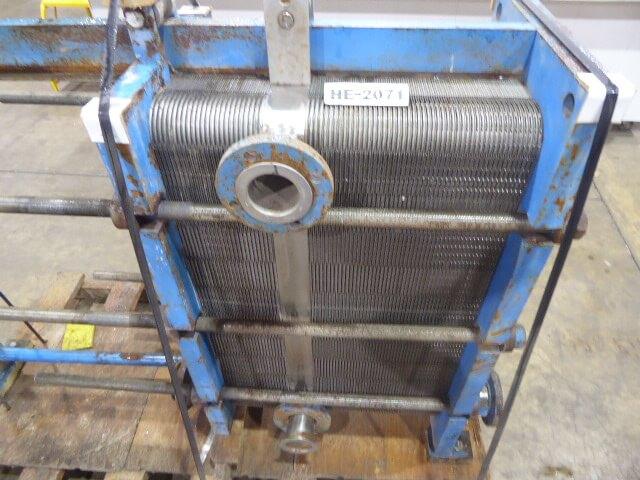 APV Crepaco Stainless Steel Heat Exchanger HE2071