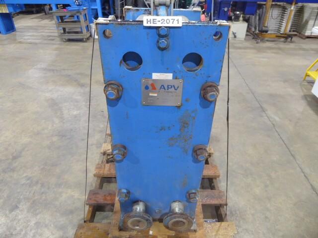 APV Crepaco Stainless Steel Heat Exchanger HE2071