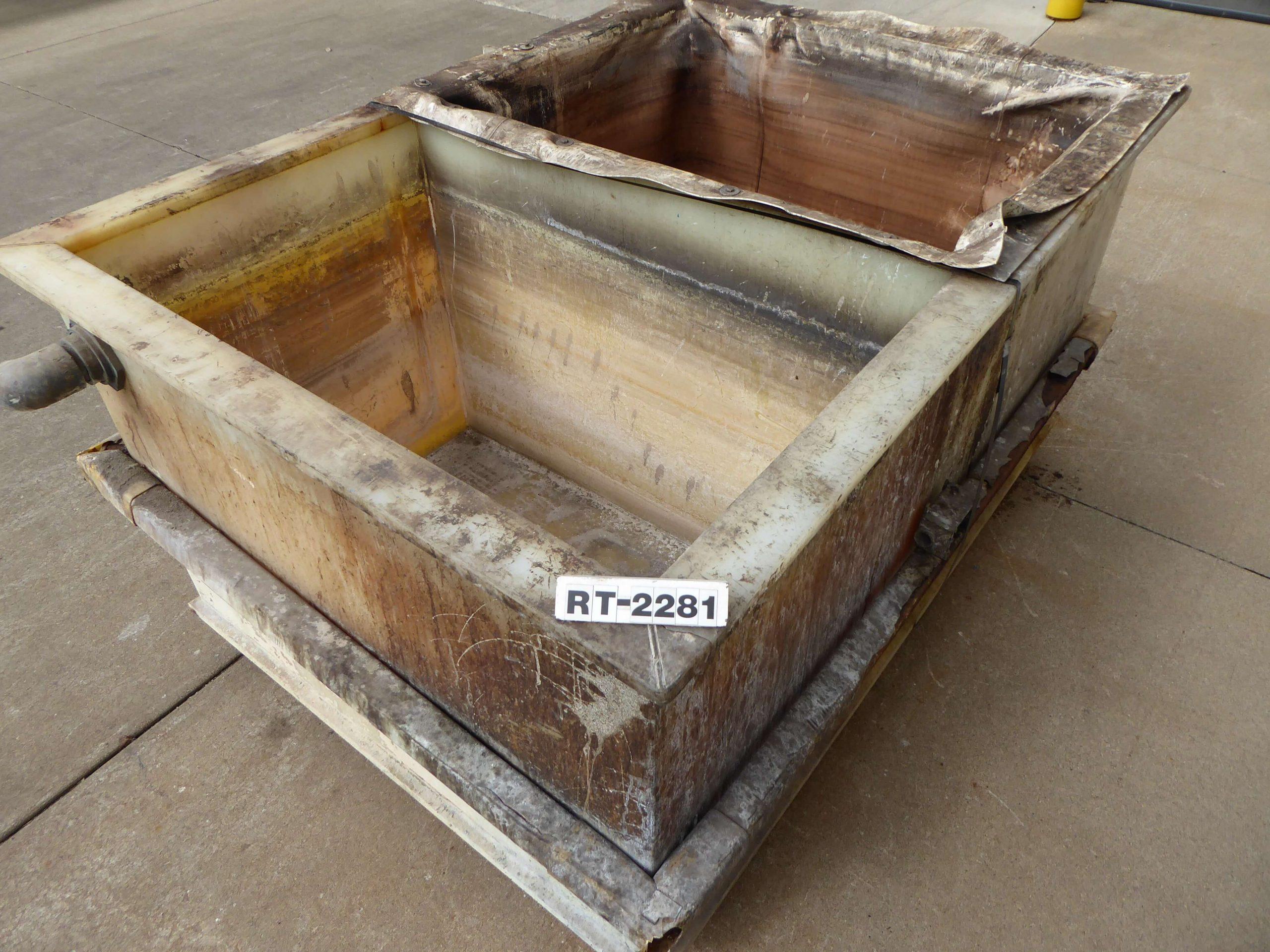 340 Gallon Poly Rectangular Tank RT2281