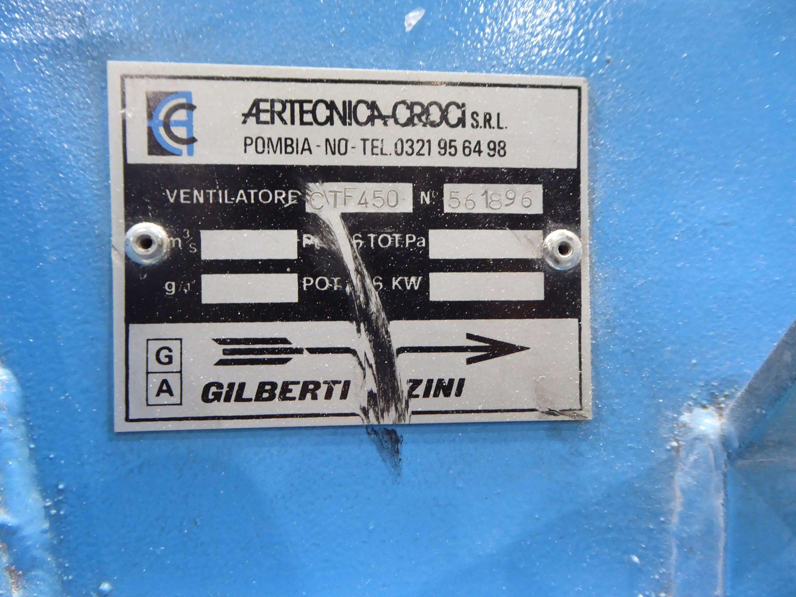 Aertecnica Croci SRL 4 HP 220/240 Volt Air Knife Blower AK2058