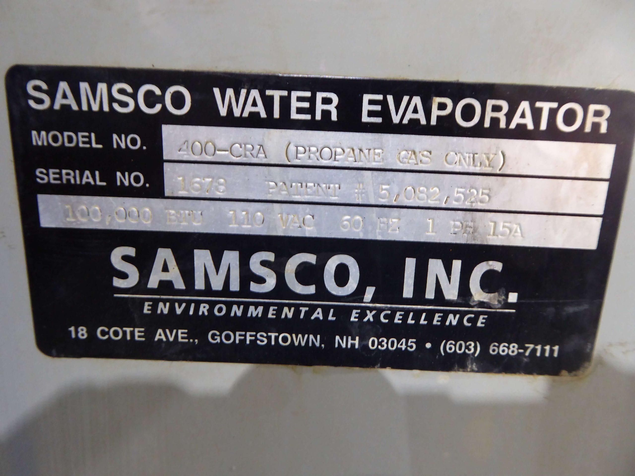 Samsco 10 GPH Evaporator RU2129