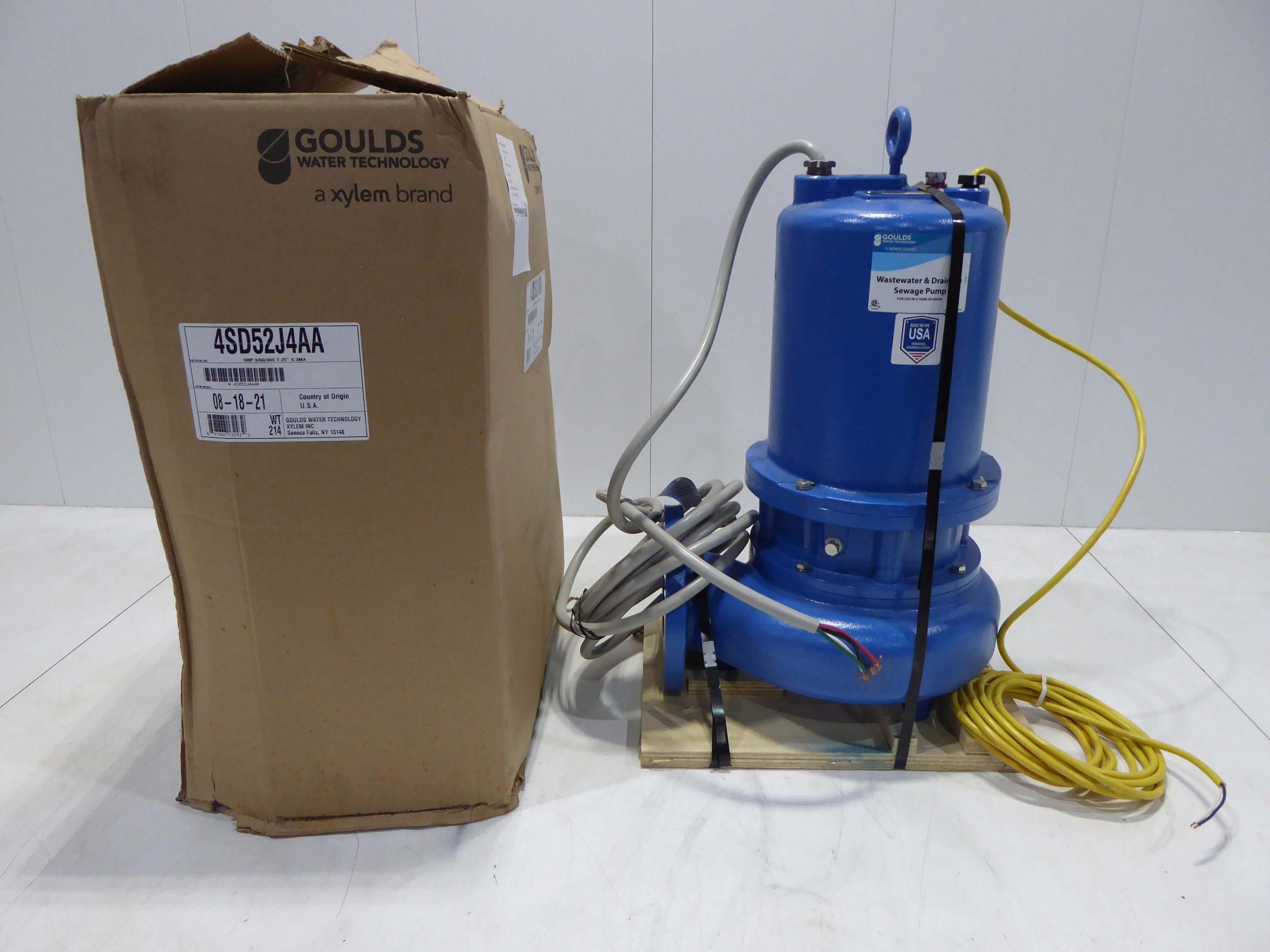 Goulds 5 HP 4" Inlet 4" Outlet Centrifugal Pump CP2279