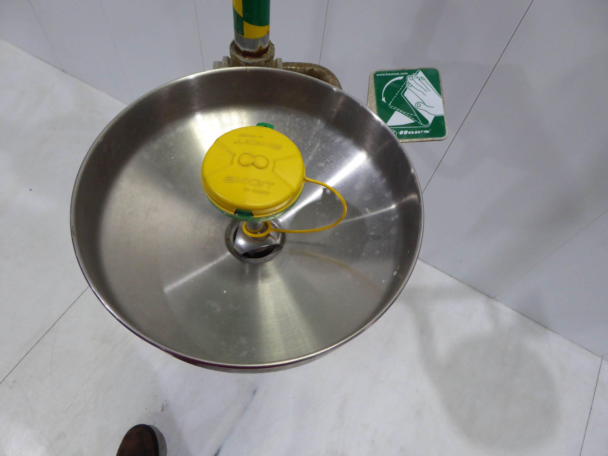 Haws Steel and Plastic Shower/Eye Wash Station SE2070