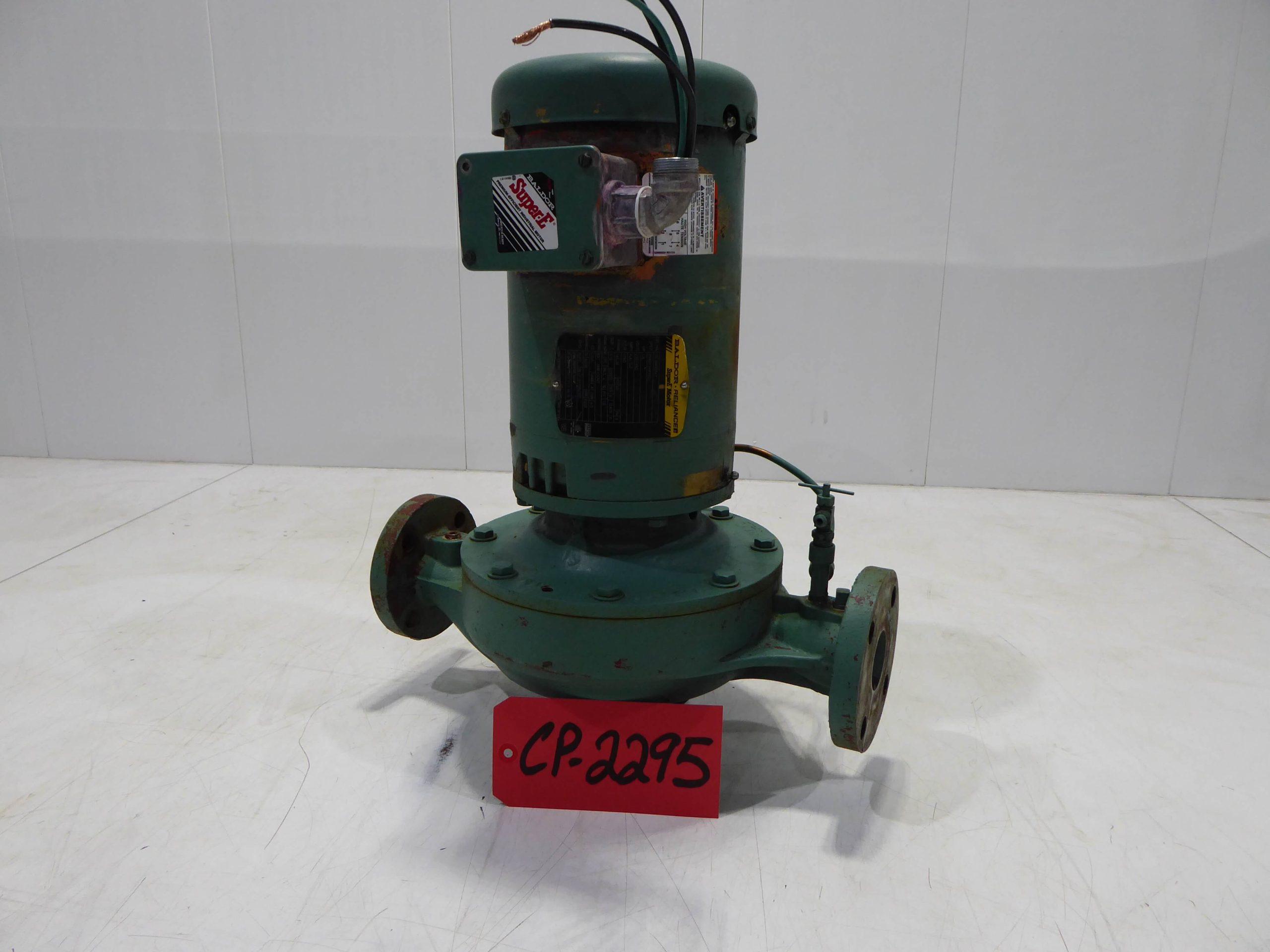 Taco 1.50 HP 1.50" Inlet 1.50" Outlet Inline Circulator Pump CP2295