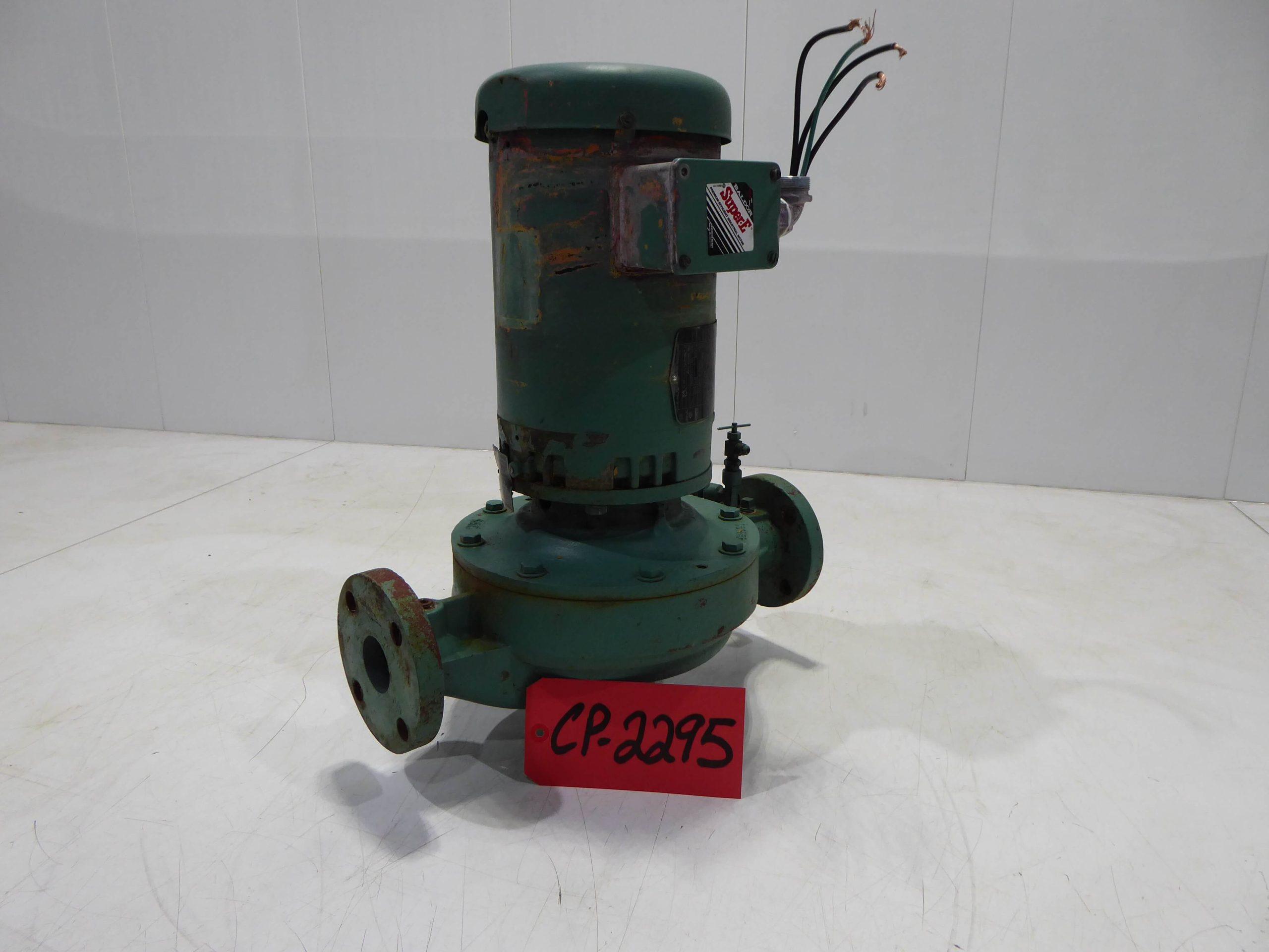 Taco 1.50 HP 1.50" Inlet 1.50" Outlet Inline Circulator Pump CP2295