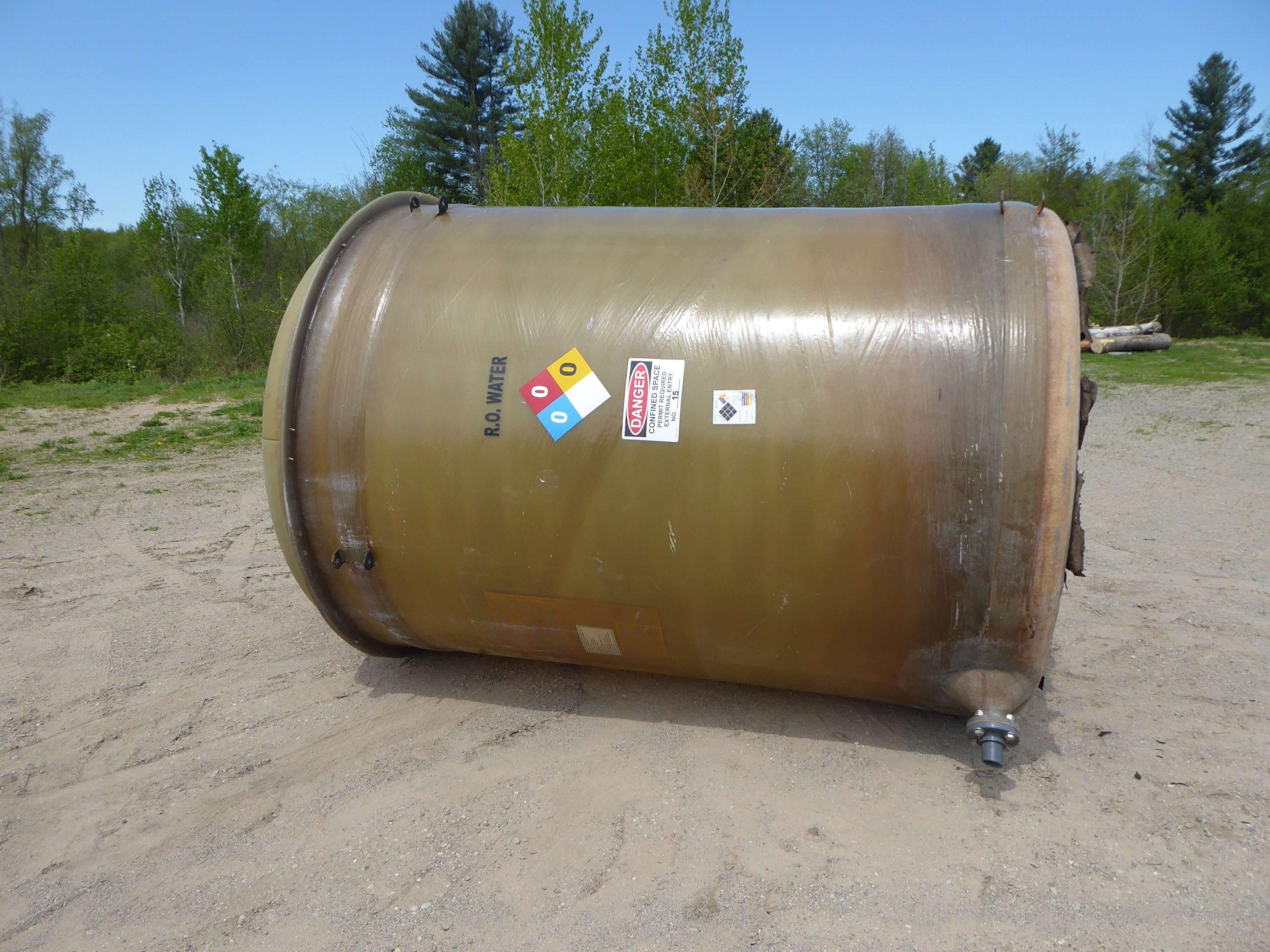1675 Gallon Fiberglass Round Tank CT2861