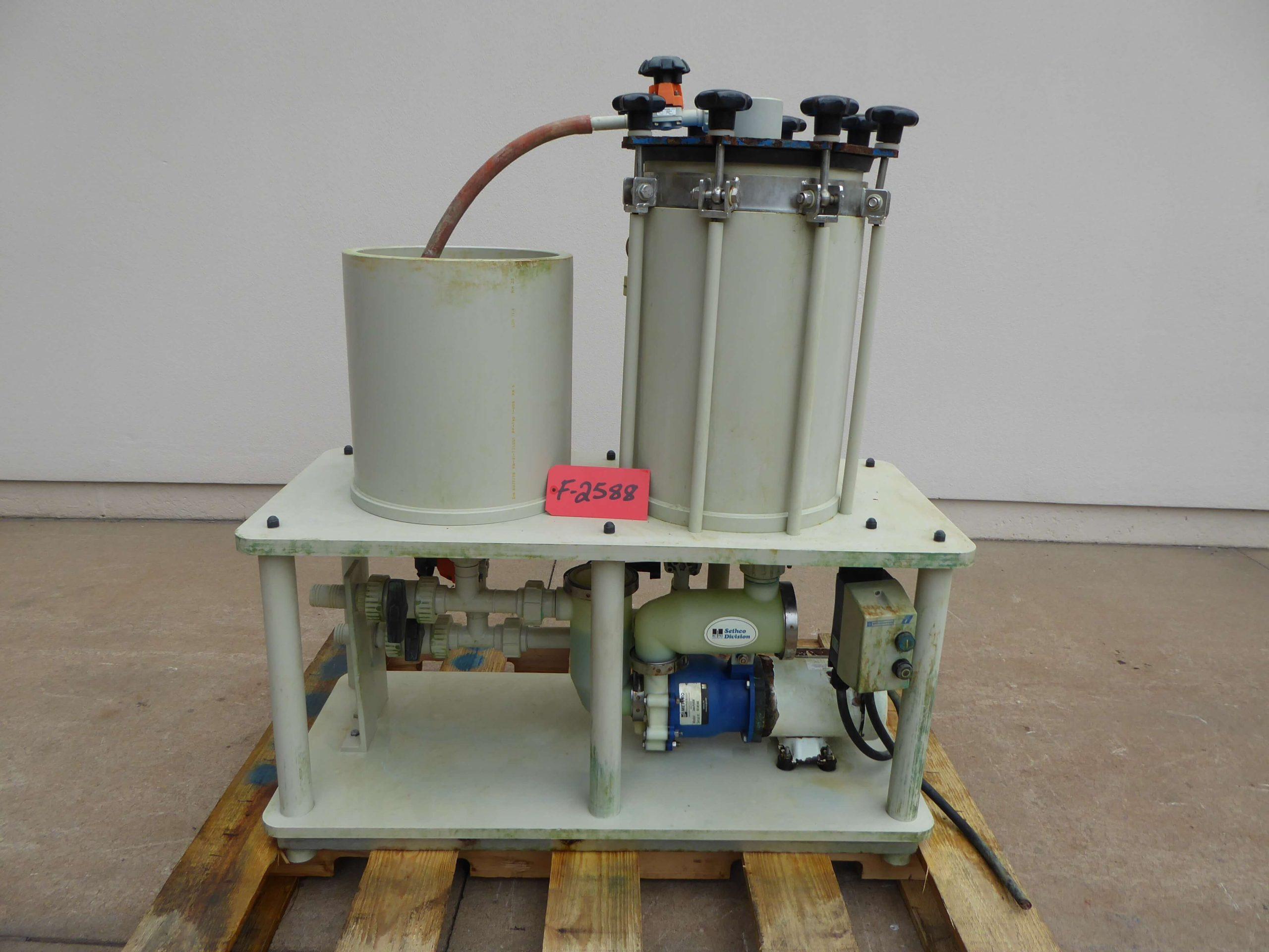 Mefiag 3100 GPH Horizontal Disc Filter F2588