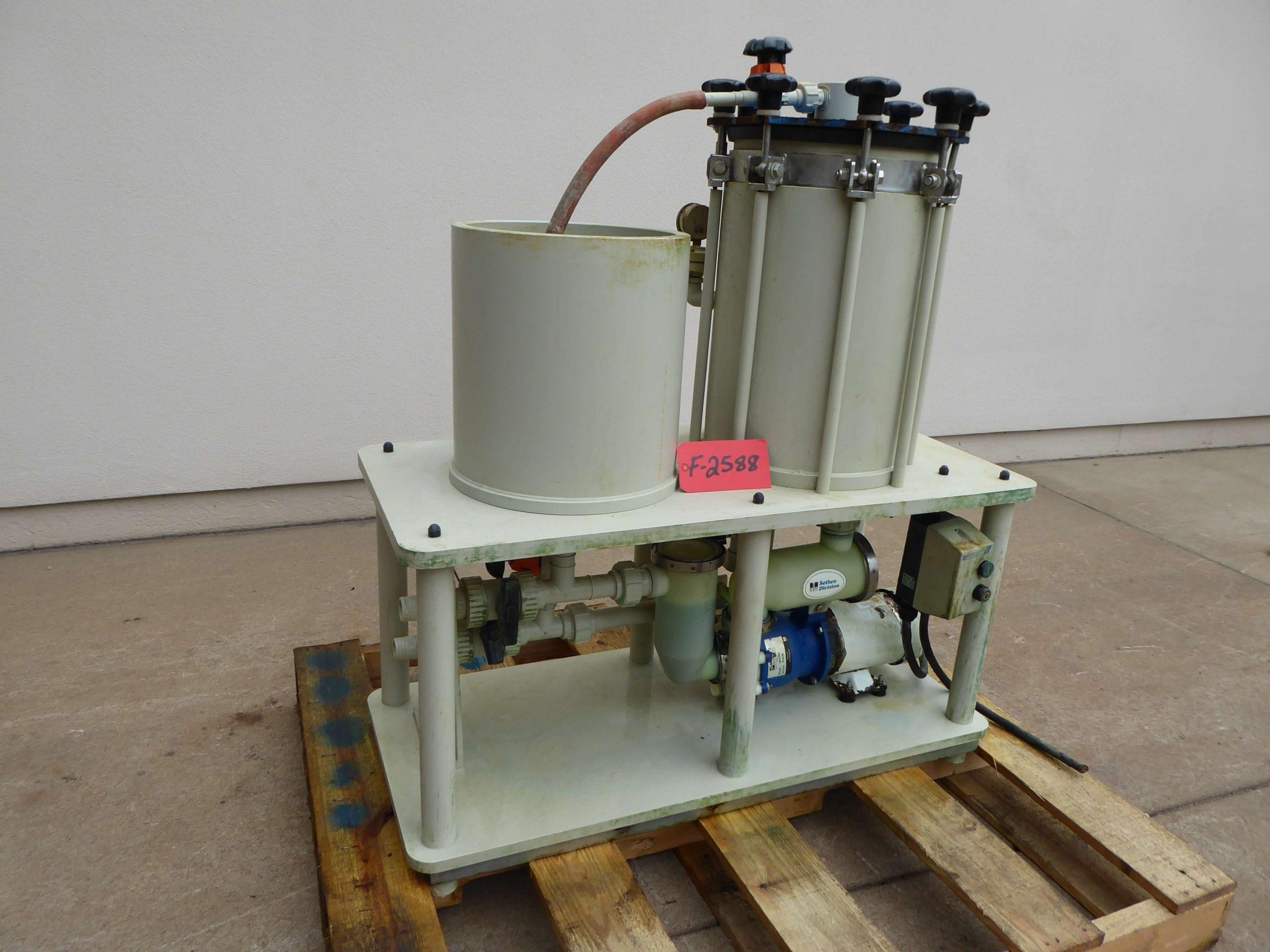 Mefiag 3100 GPH Horizontal Disc Filter F2588