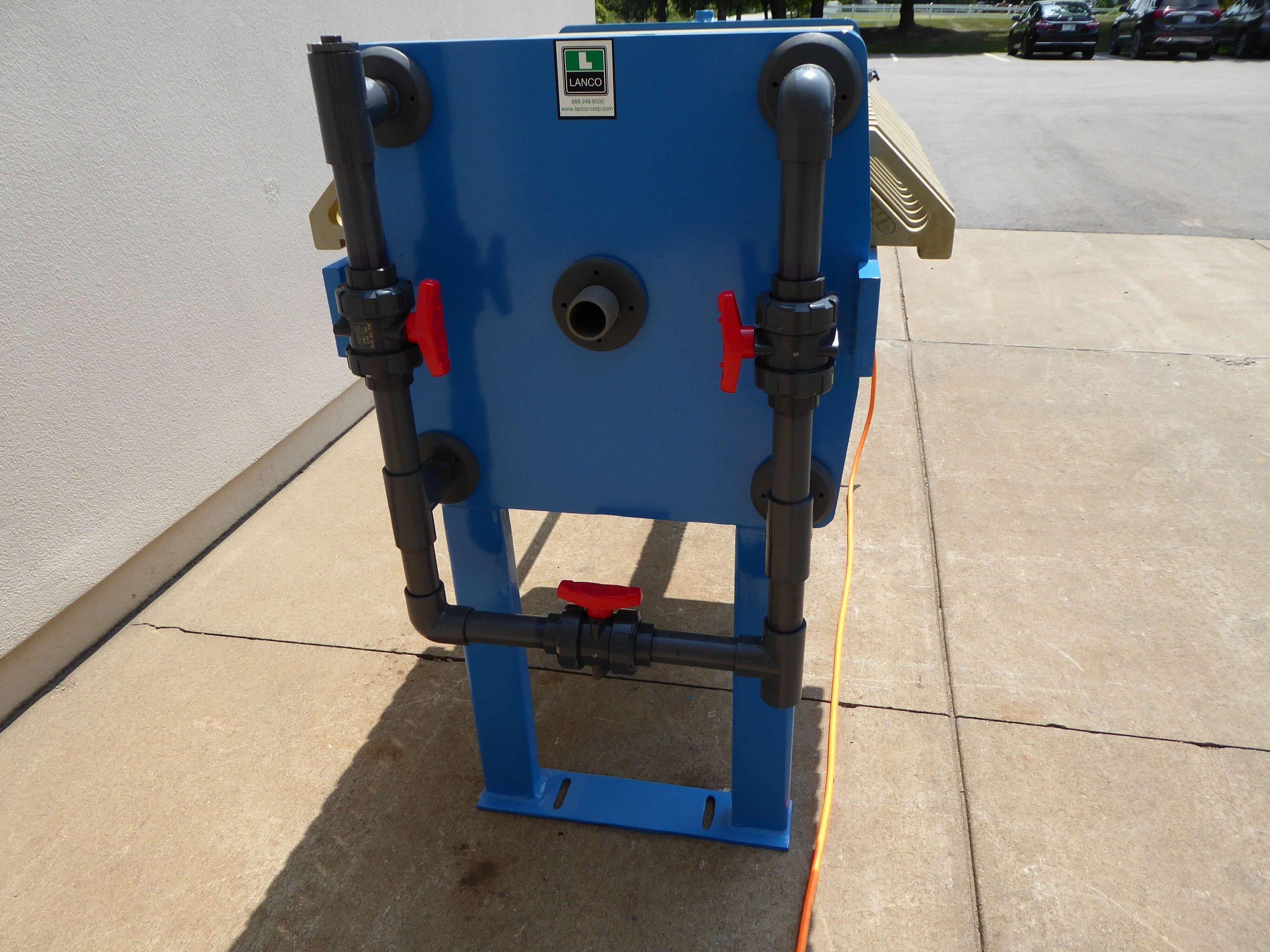 JWI 5 Cu' Air/Hydraulic Filter Press FP2570