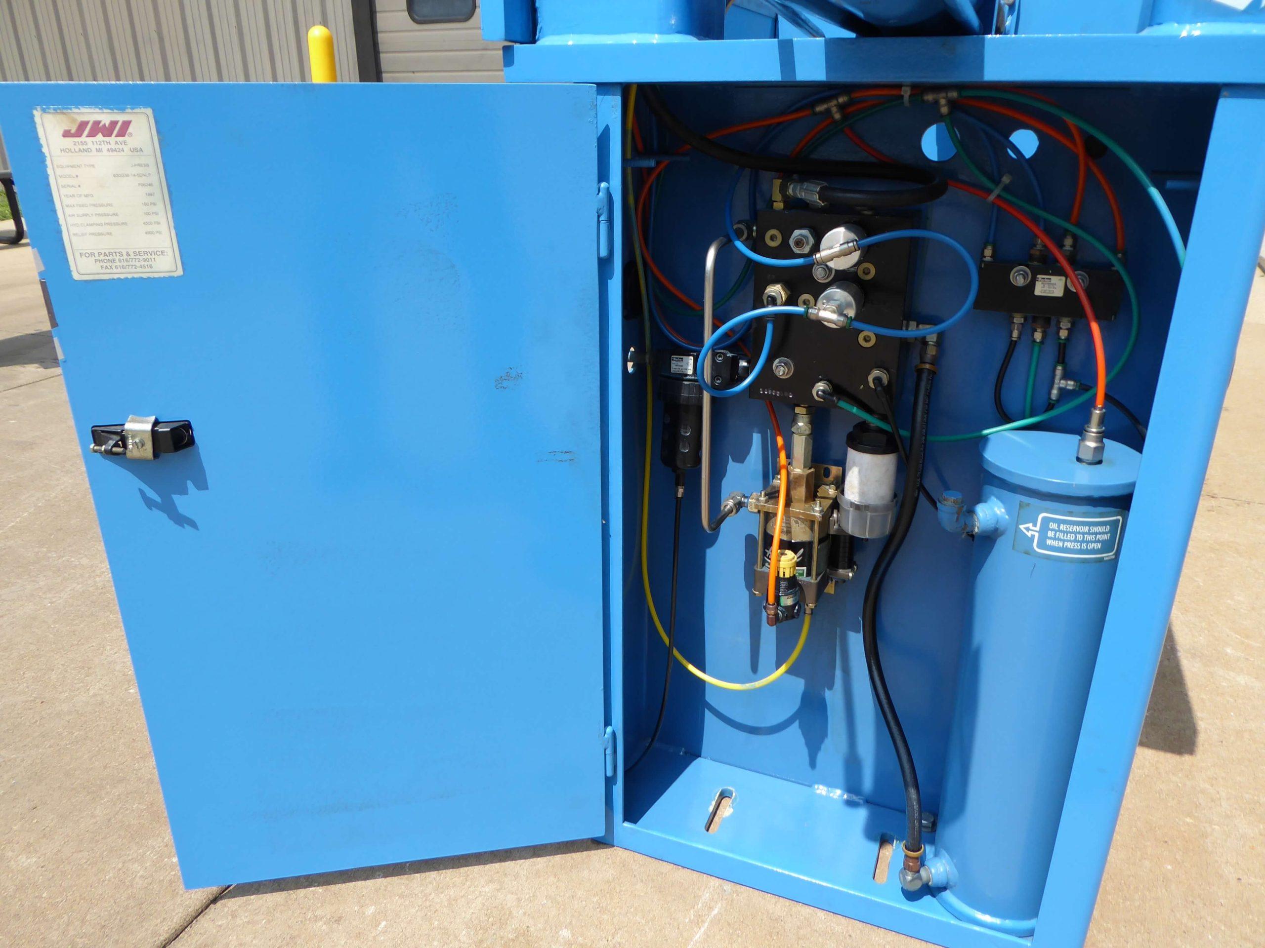 JWI 5 Cu' Air/Hydraulic Filter Press FP2570