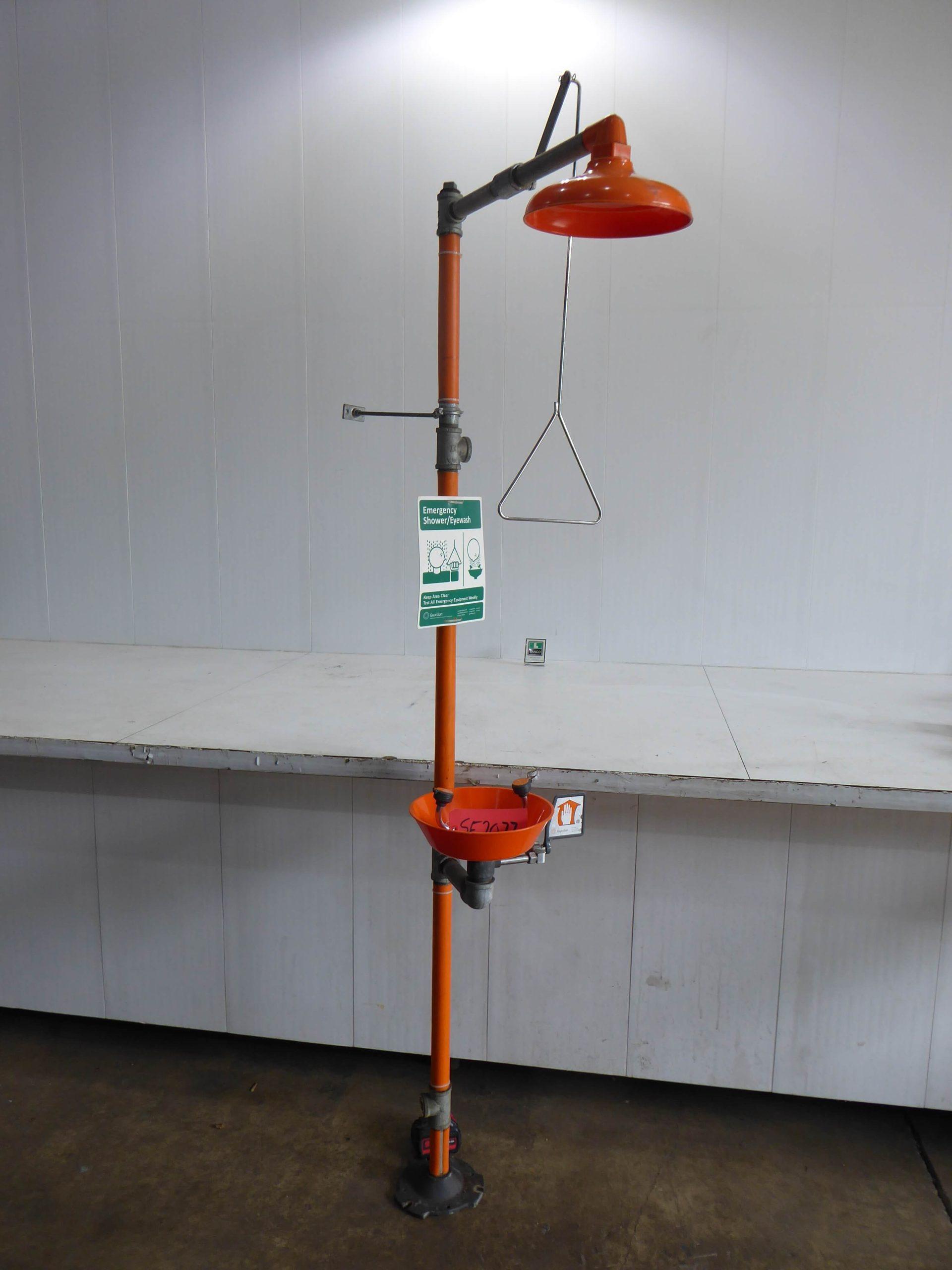 Guardian Steel and Plastic Emergency Shower/Eye Wash Station SE2077