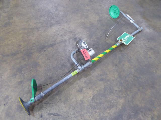 Haws Steel and Plastic Emergency Shower/Eye Wash Station SE2081