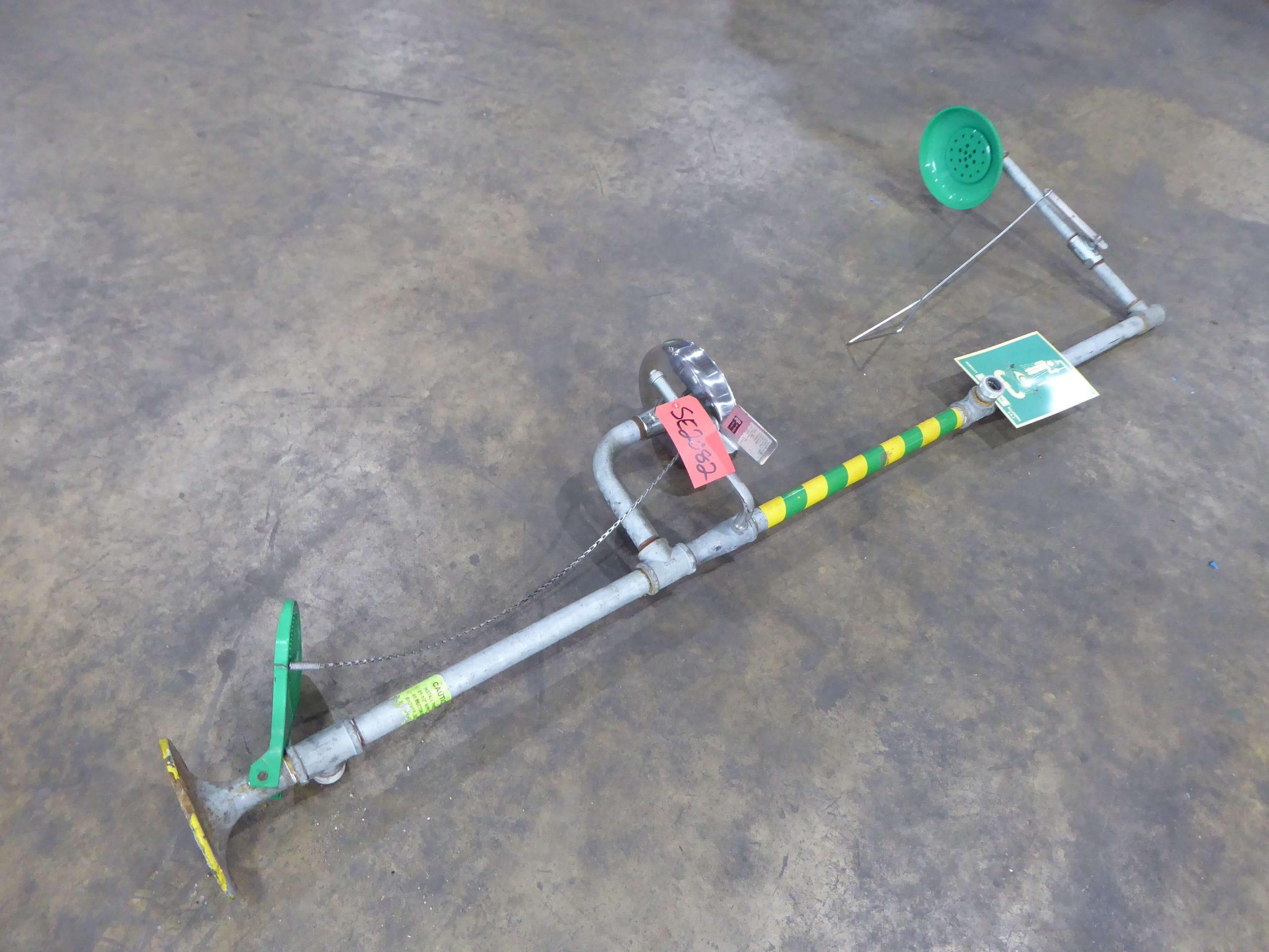 Haws Steel and Plastic Emergency Shower/Eye Wash Station SE2082