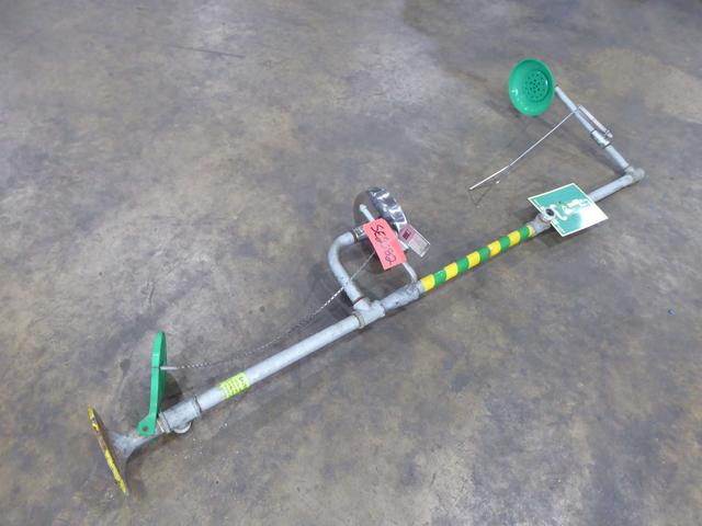 Haws Steel and Plastic Emergency Shower/Eye Wash Station SE2082