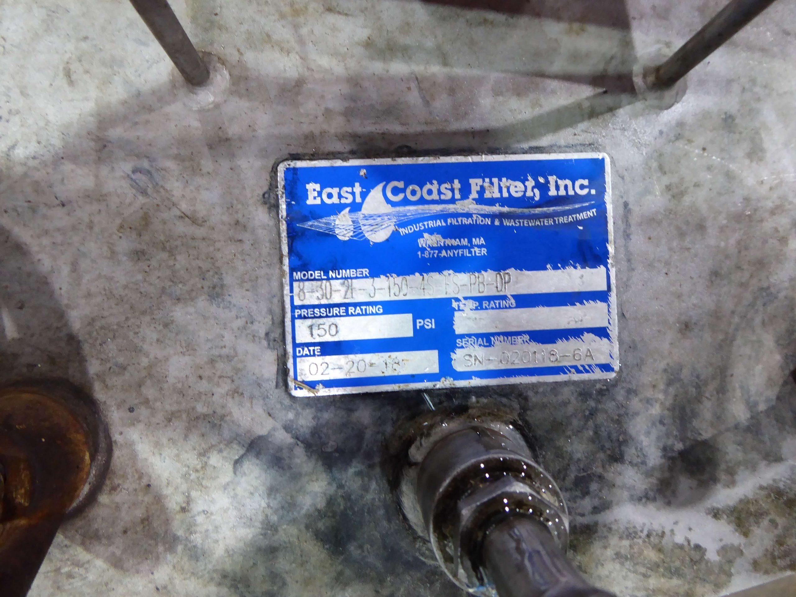 East Coast Filter Inc Bag Filter F2601