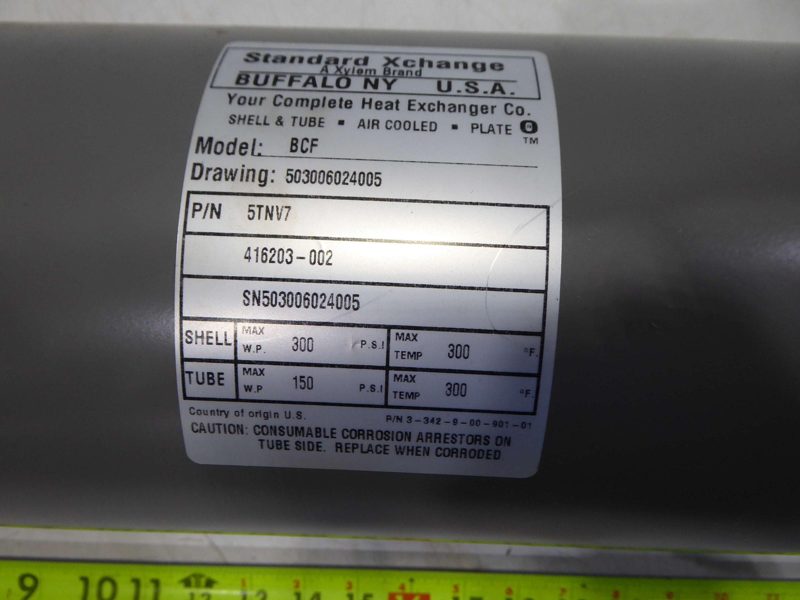 Standard Xchange Brass Heat Exchanger HE2078