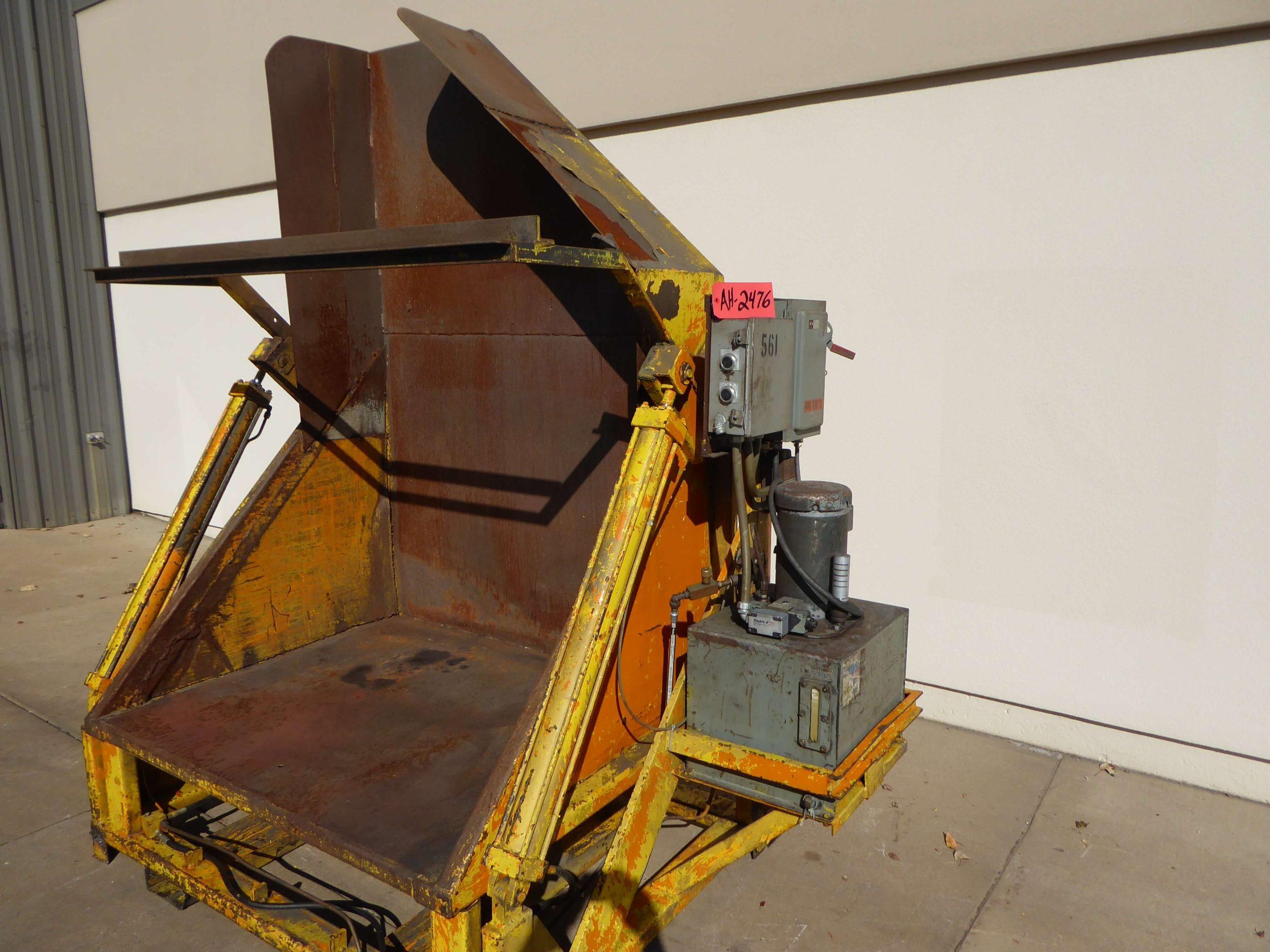 2500 lb. Capacity Automatic Dumper AH2476
