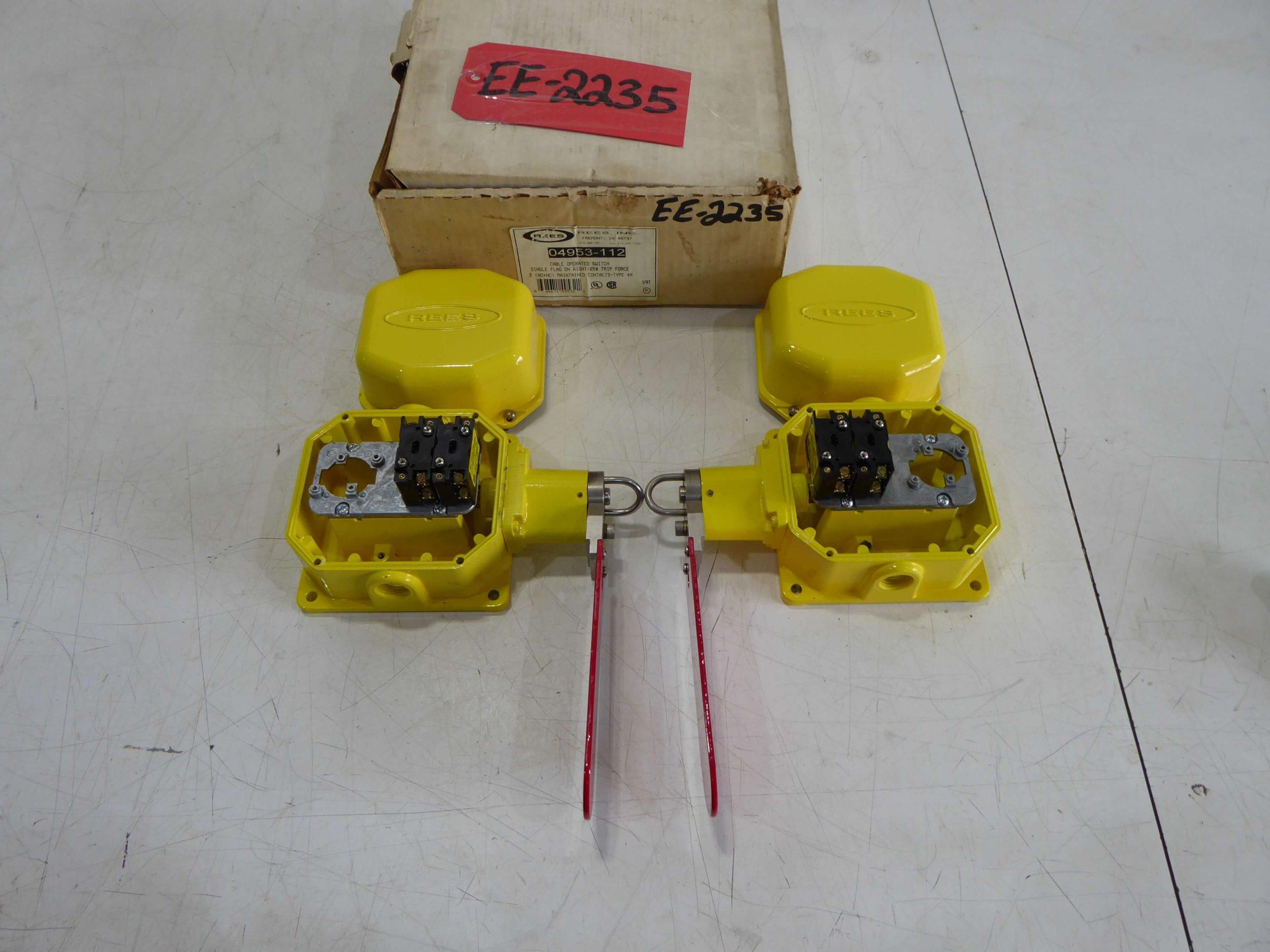 Rees 2NO-2NC Cable Operated Switch EE2235