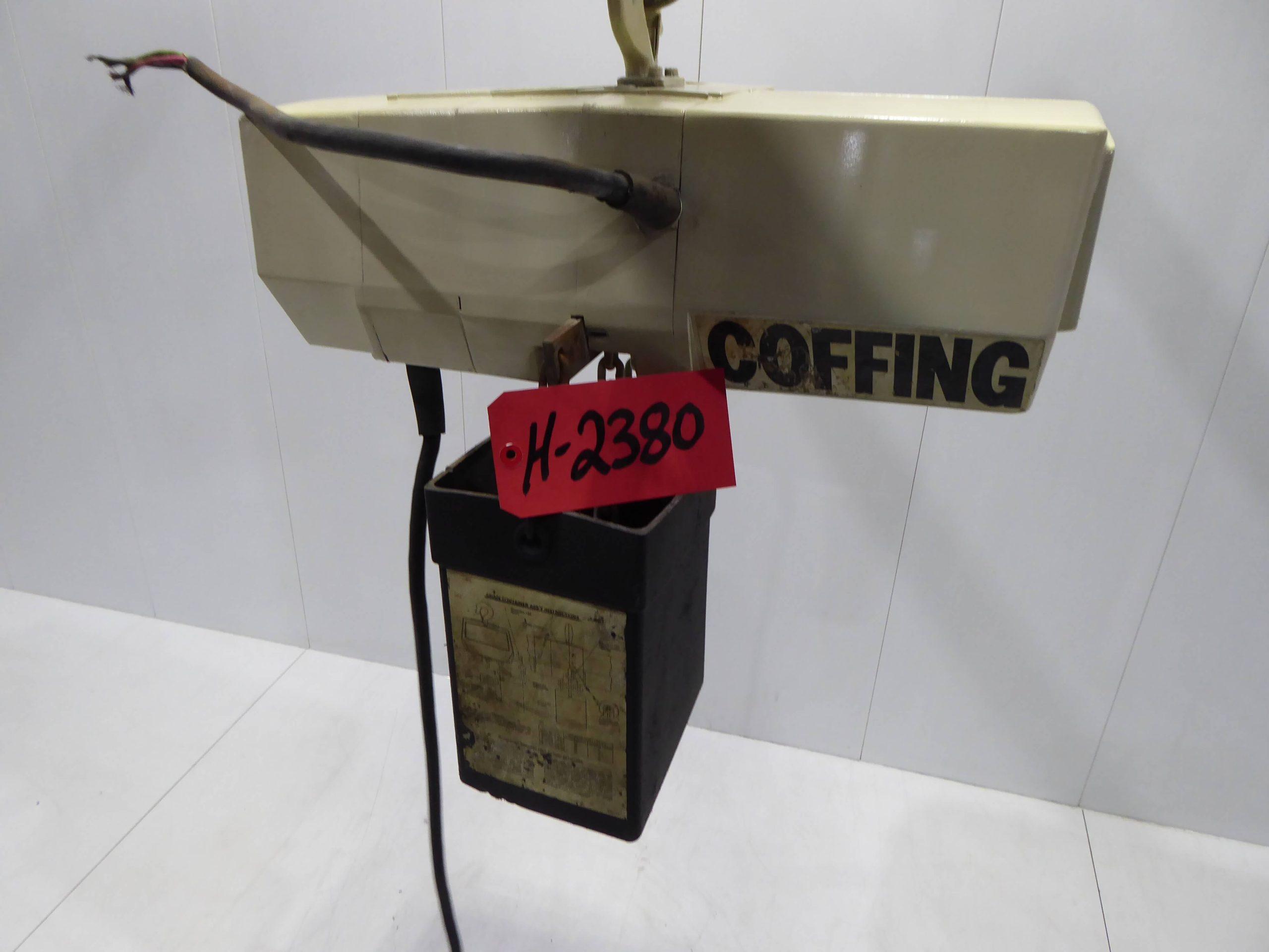 Coffing .25 Ton Chain Hoist H2380
