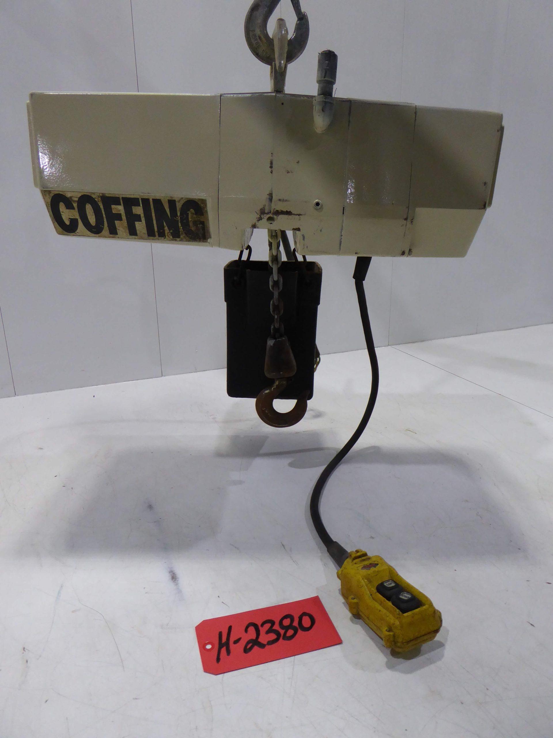 Coffing .25 Ton Chain Hoist H2380