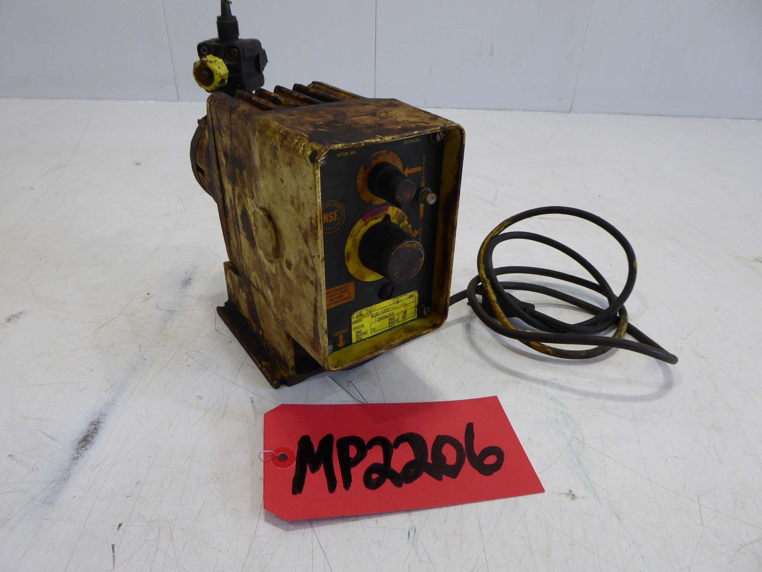 LMI .75 GPH Metering Pump MP2206