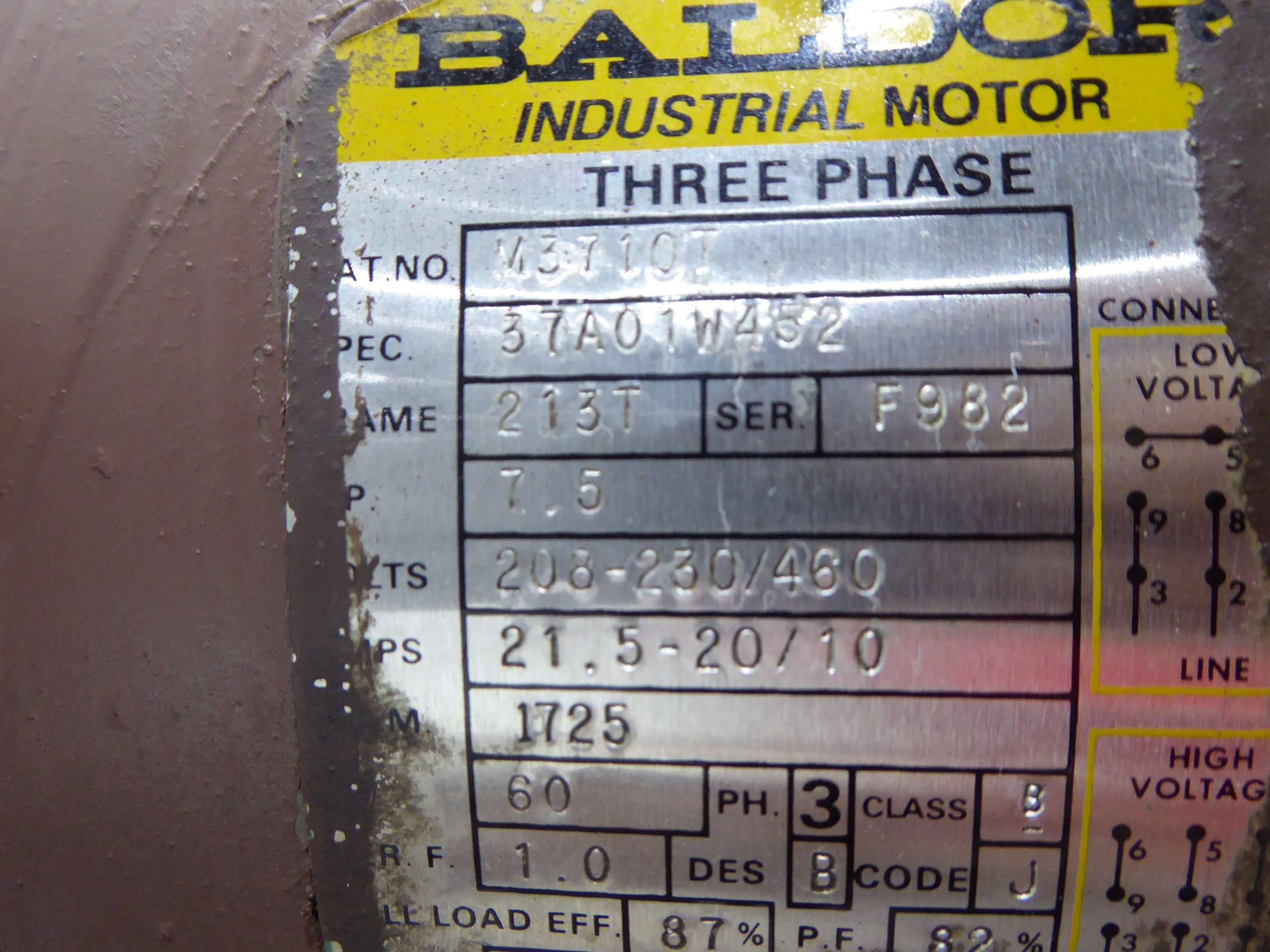Schwitzer Duroflow 7.5 HP Model 3004 Steel Agitation Blower AA2251