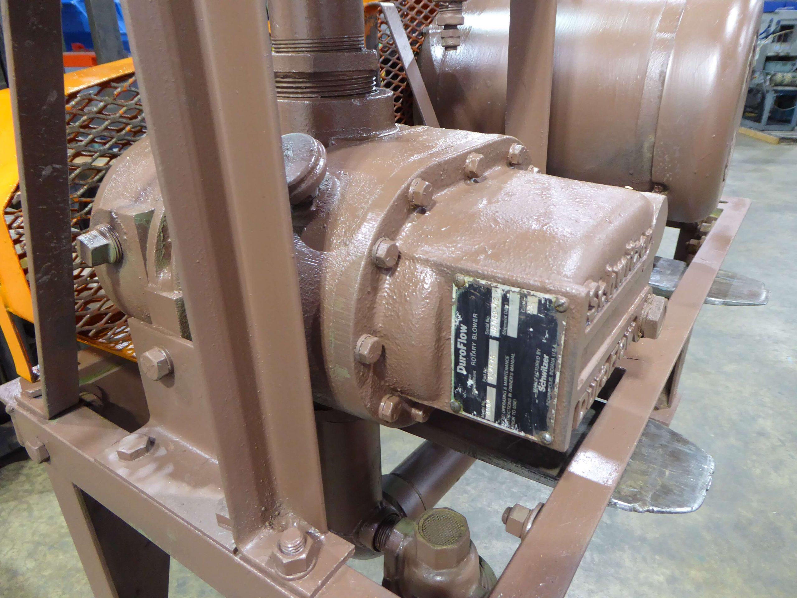 Schwitzer Duroflow 7.5 HP Model 3004 Steel Agitation Blower AA2251