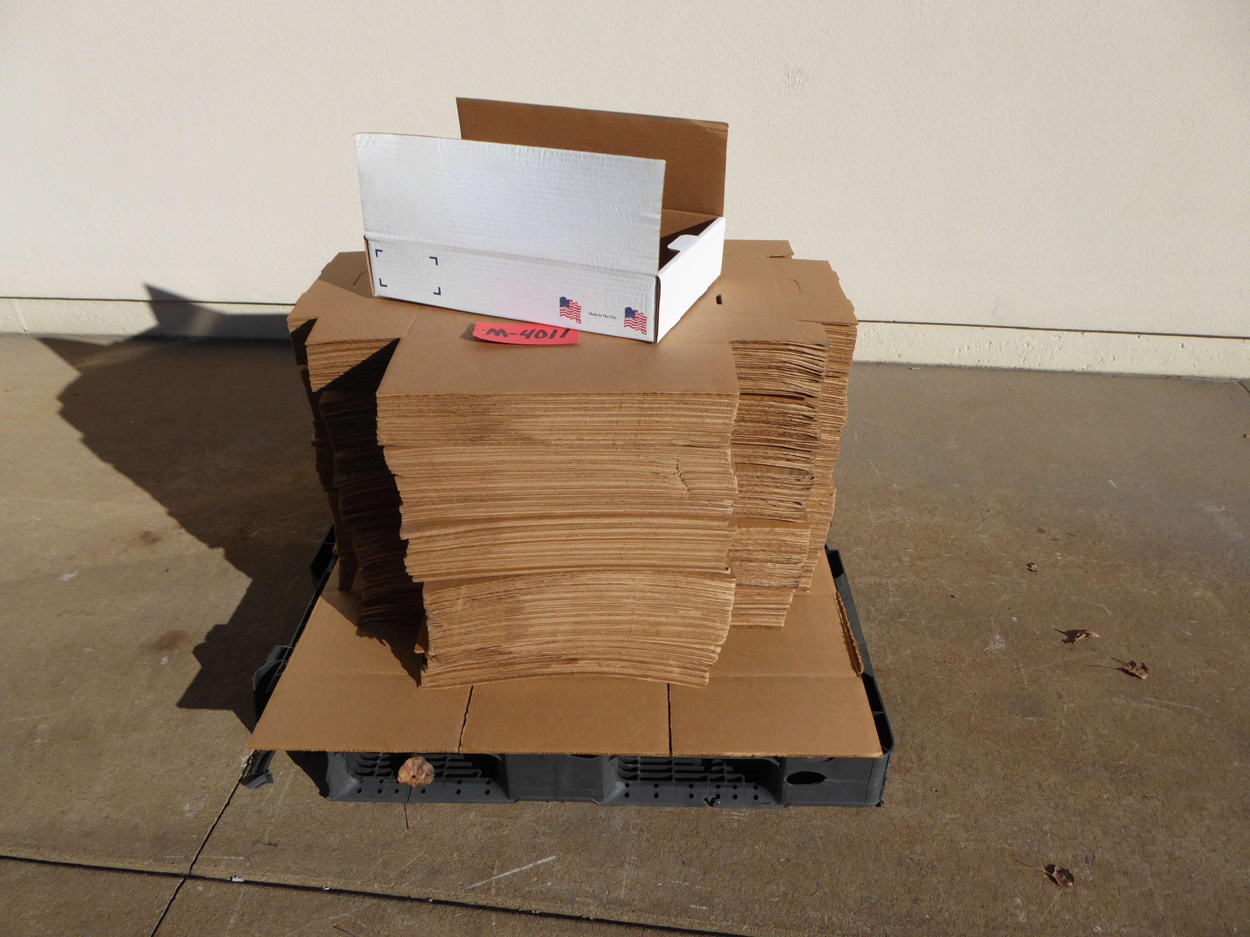 International Paper Single Wall Cardboard Boxes (1) Lot of 150 Pcs M4011
