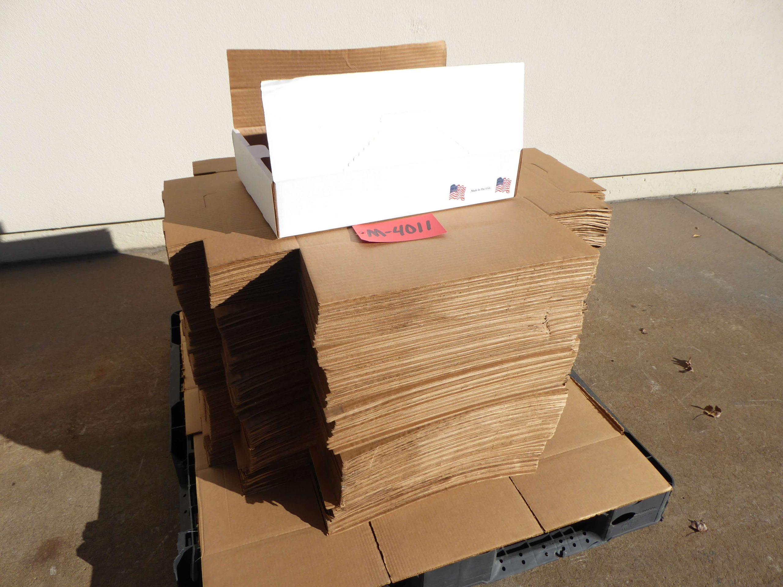 International Paper Single Wall Cardboard Boxes (1) Lot of 150 Pcs M4011