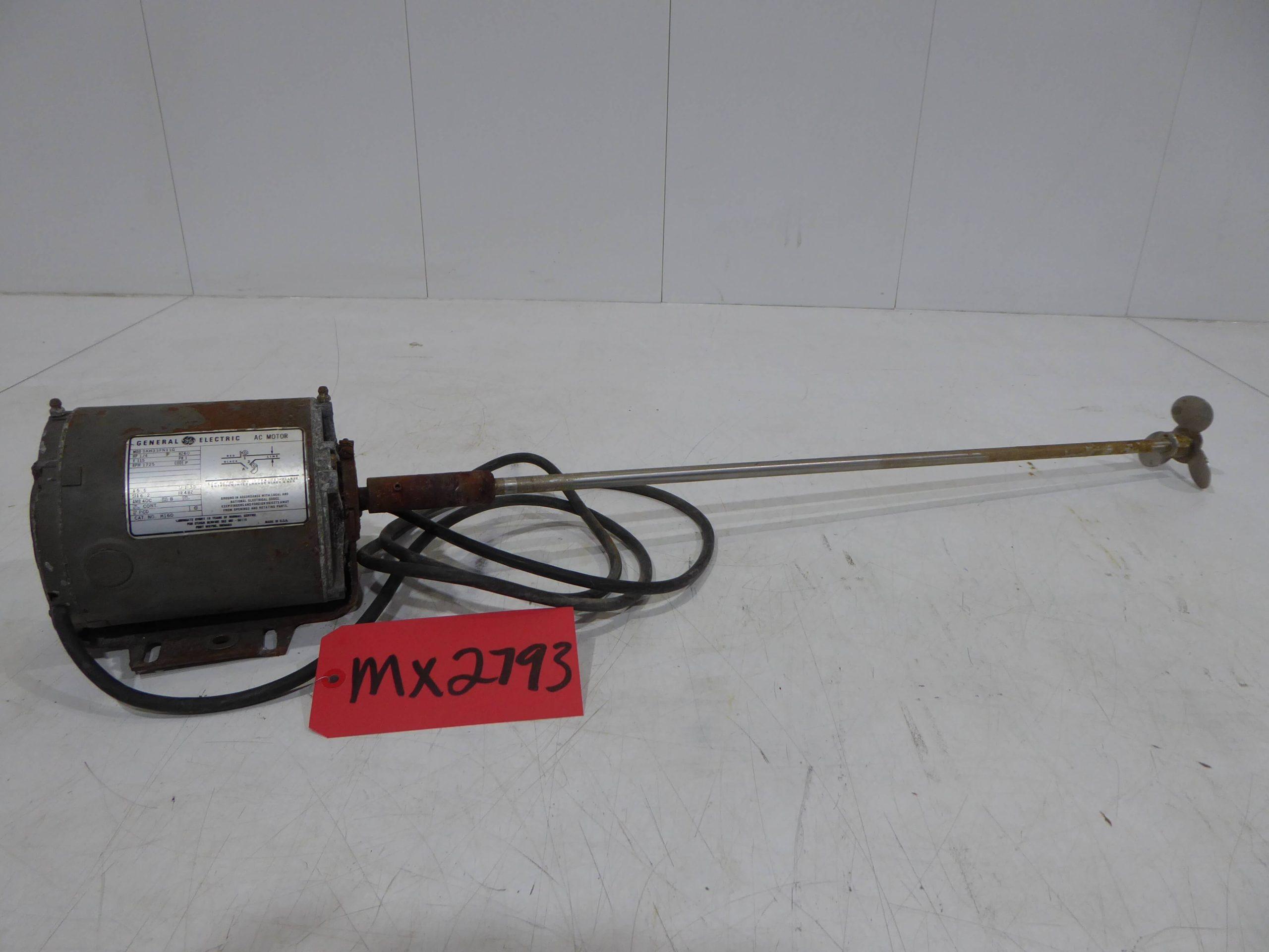 General Electric .25 HP Mixer MX2793C