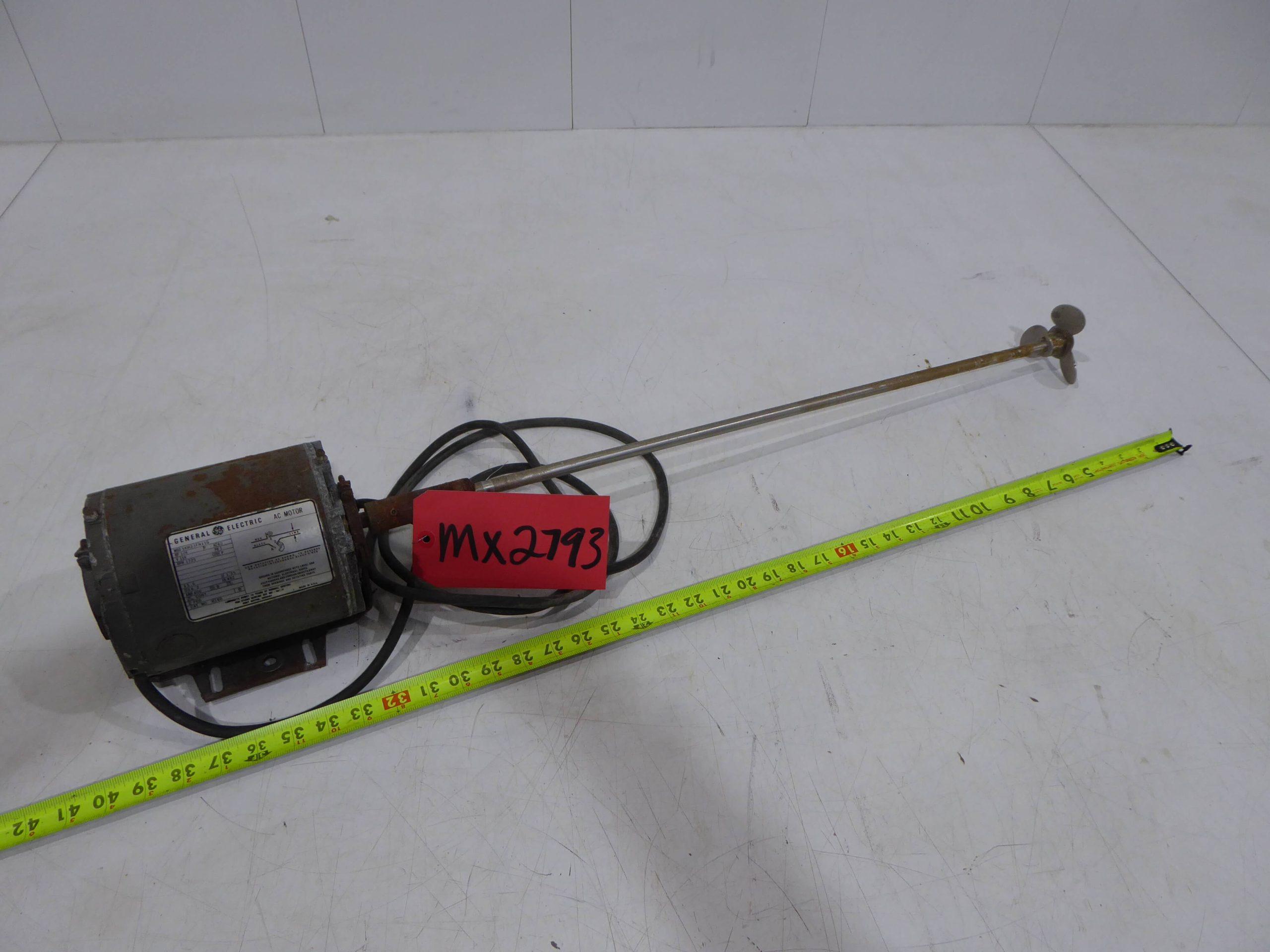 General Electric .25 HP Mixer MX2793C