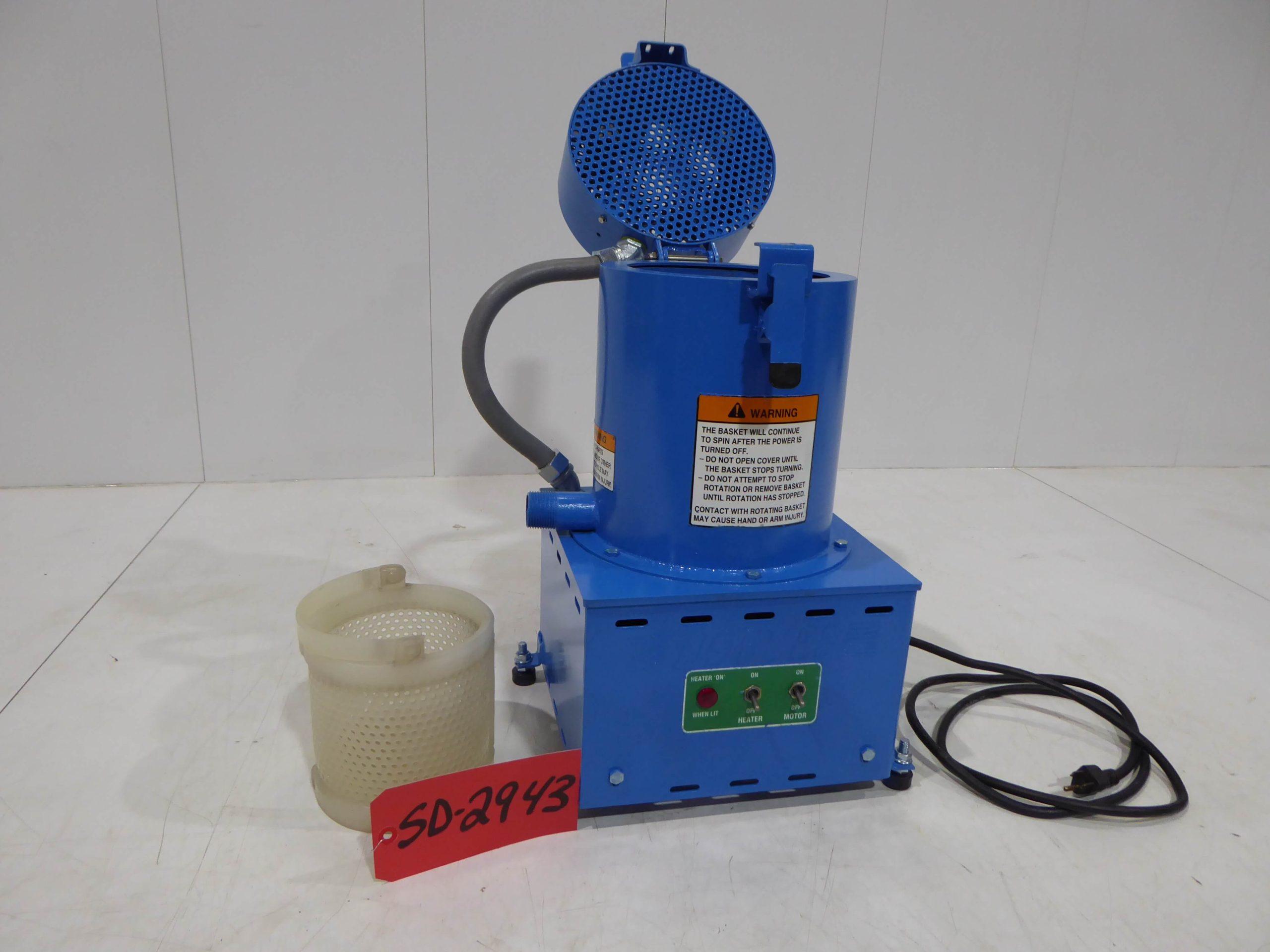 Nobles 6" x 6" Model 29792.2 Spin Dryer SD2943