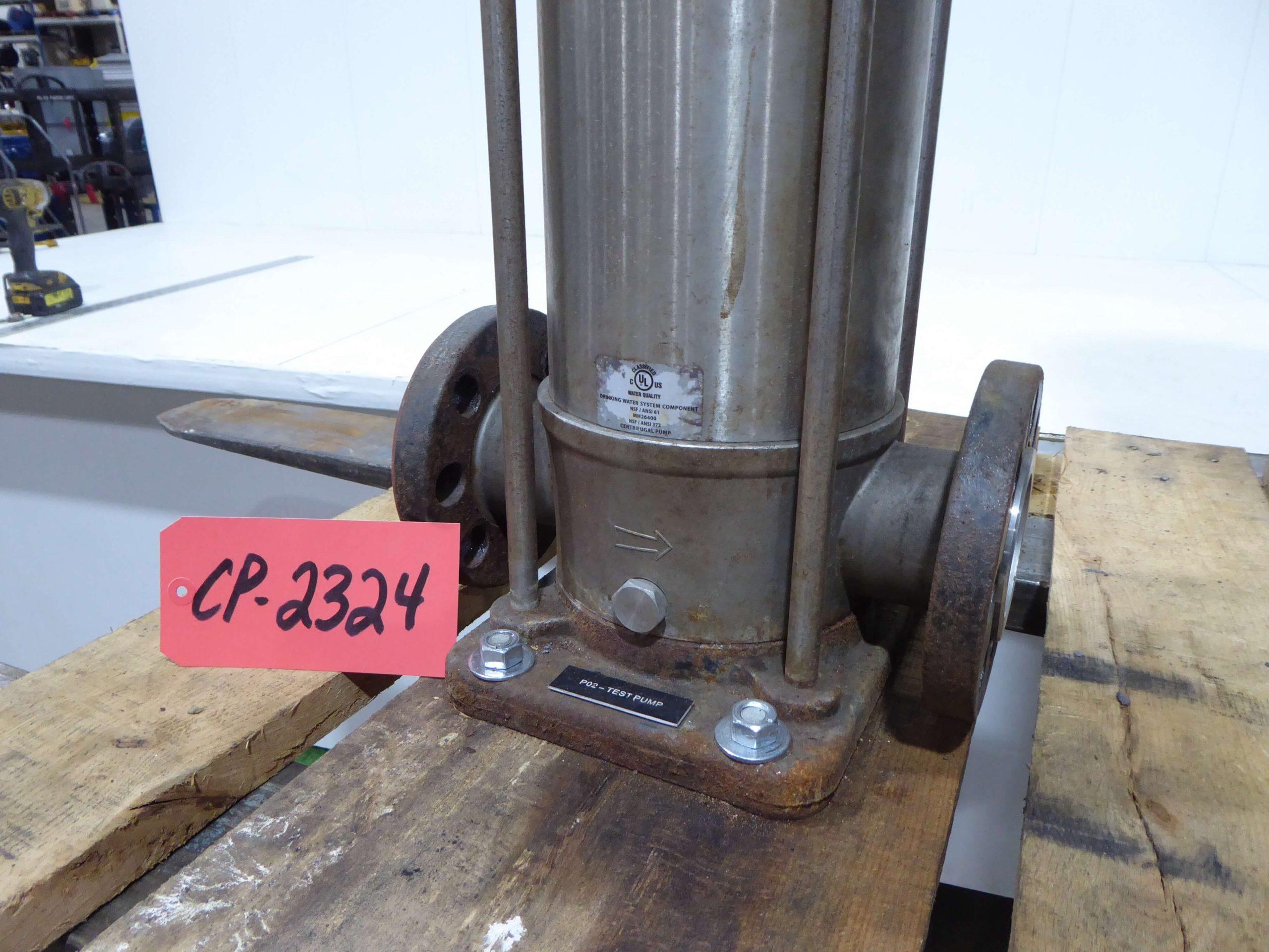 Grundfos 10 HP 2" Inlet 2" Outlet Centrifugal Pump CP2324