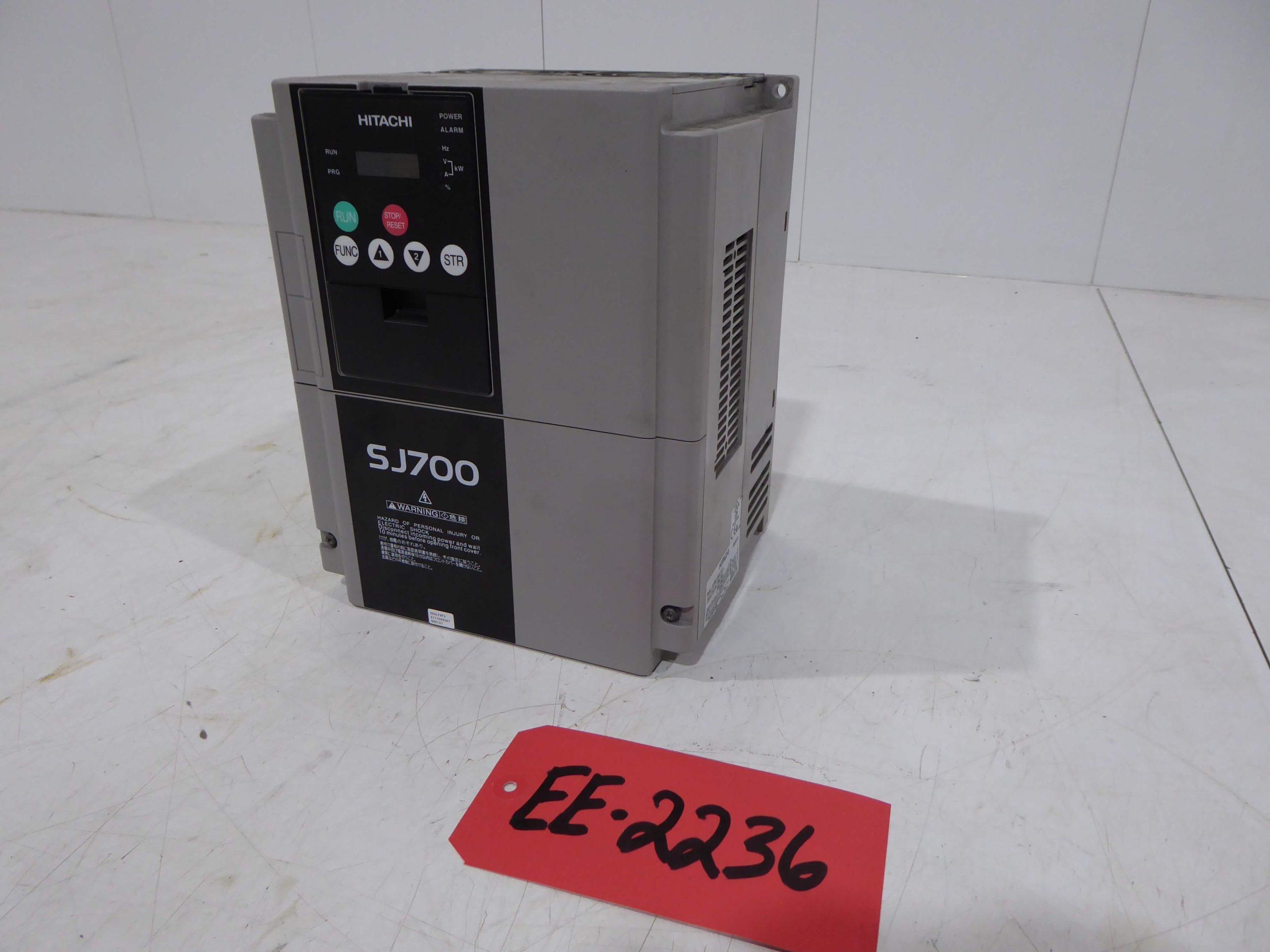 Hitachi Model SJ700D-055LFUF3 240 Volt AC Drive EE2236