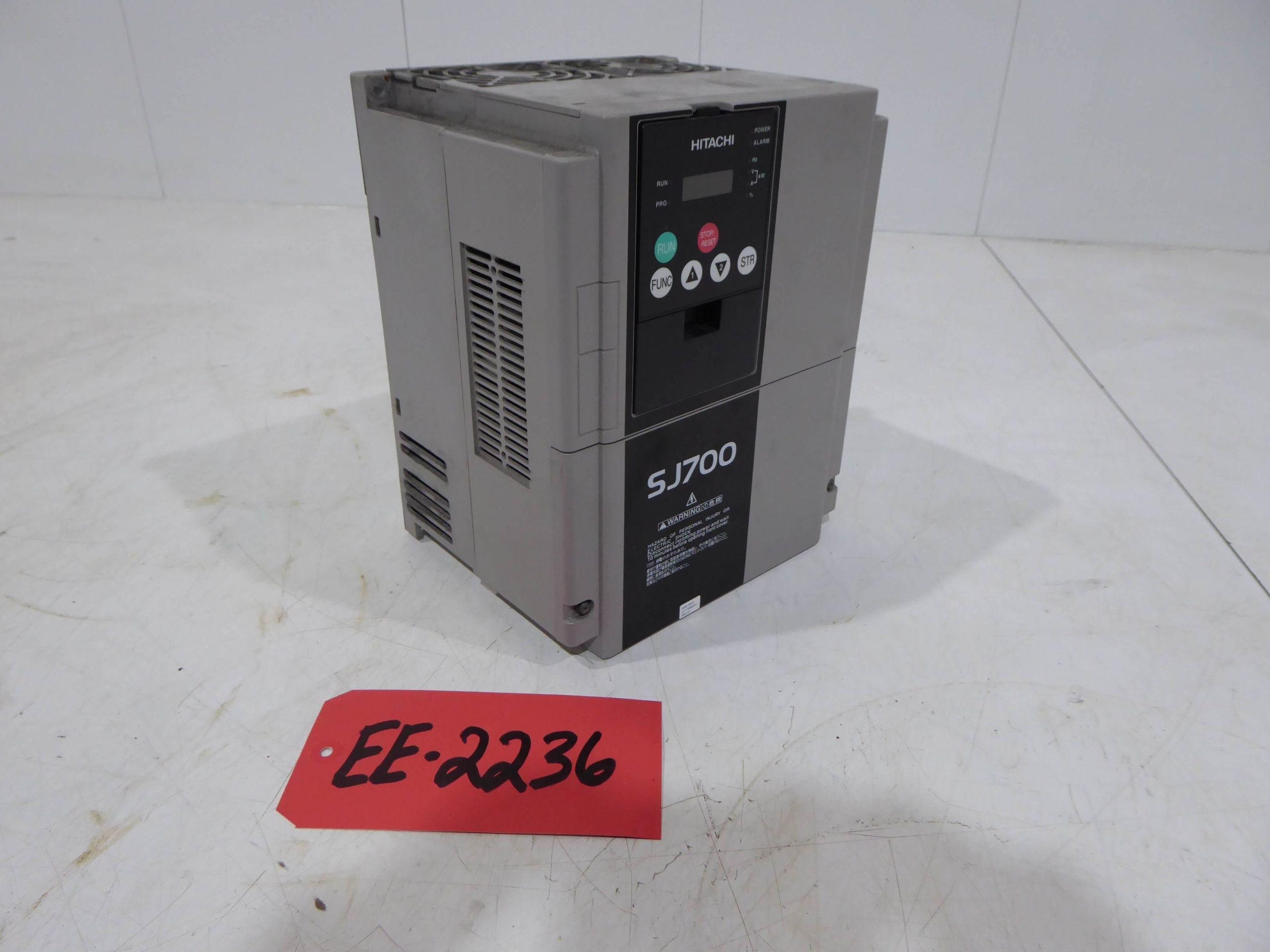 Hitachi Model SJ700D-055LFUF3 240 Volt AC Drive EE2236