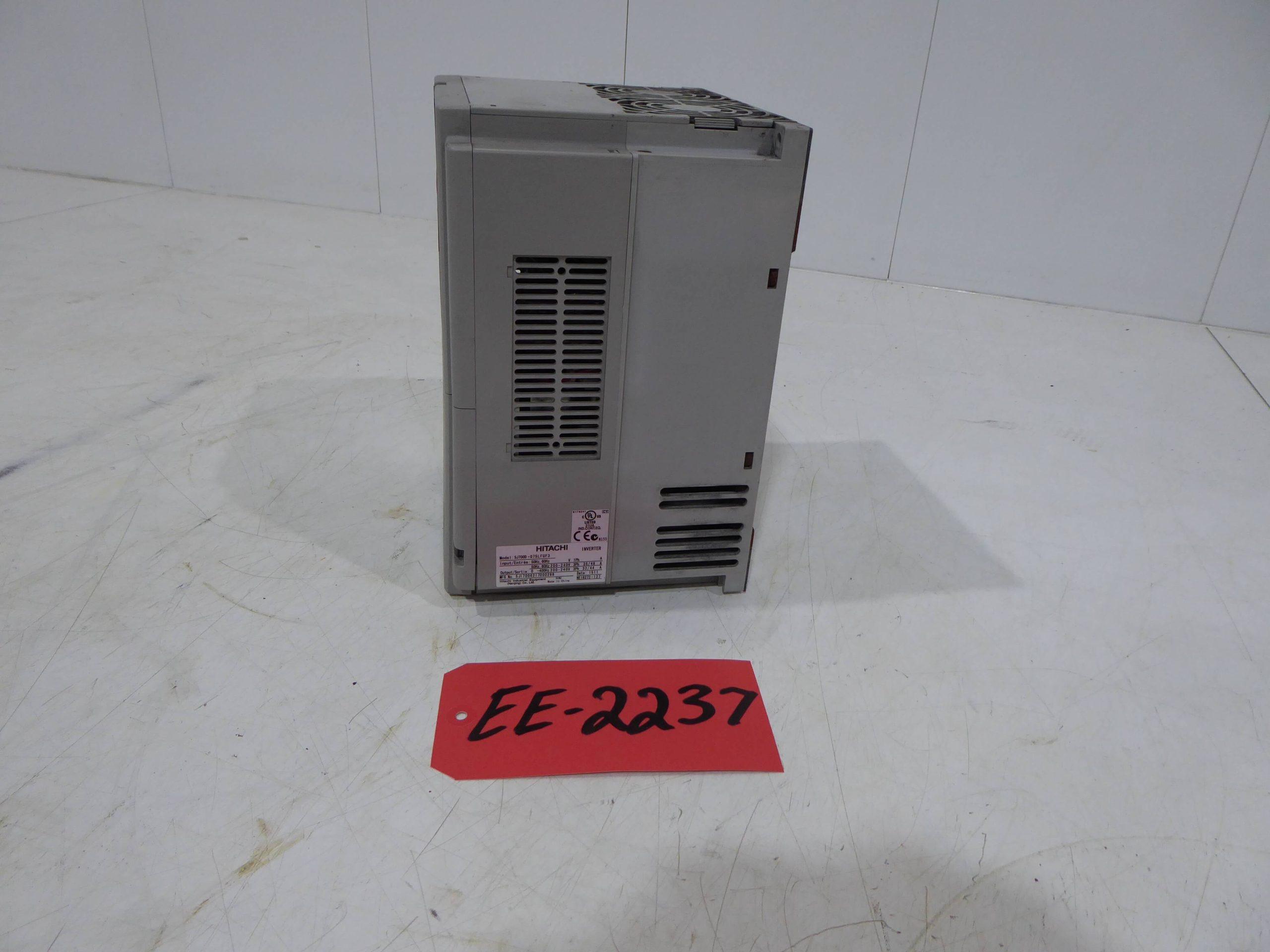 Hitachi Model SJ700D-055LFUF3 240 Volt AC Drive EE2237