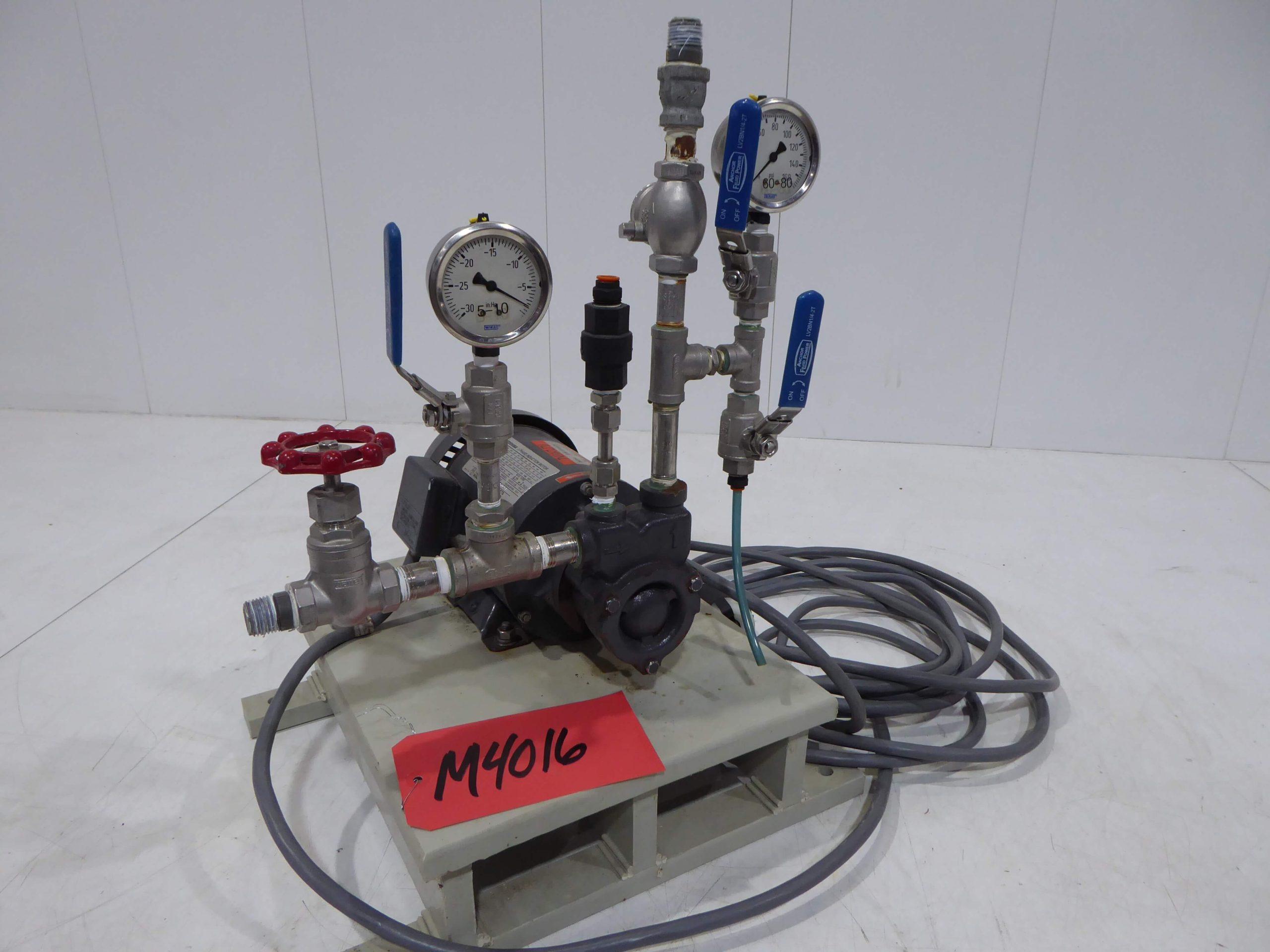 Nikuni Model KTM15FD02ZM Regenerative Turbine Pump M4016