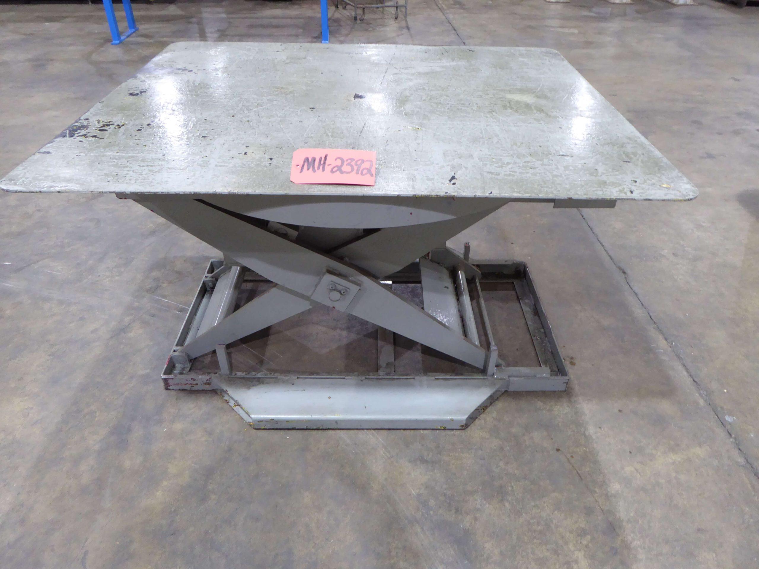 2000 lb. Capacity Pneumatic Pallet Lifter MH2392