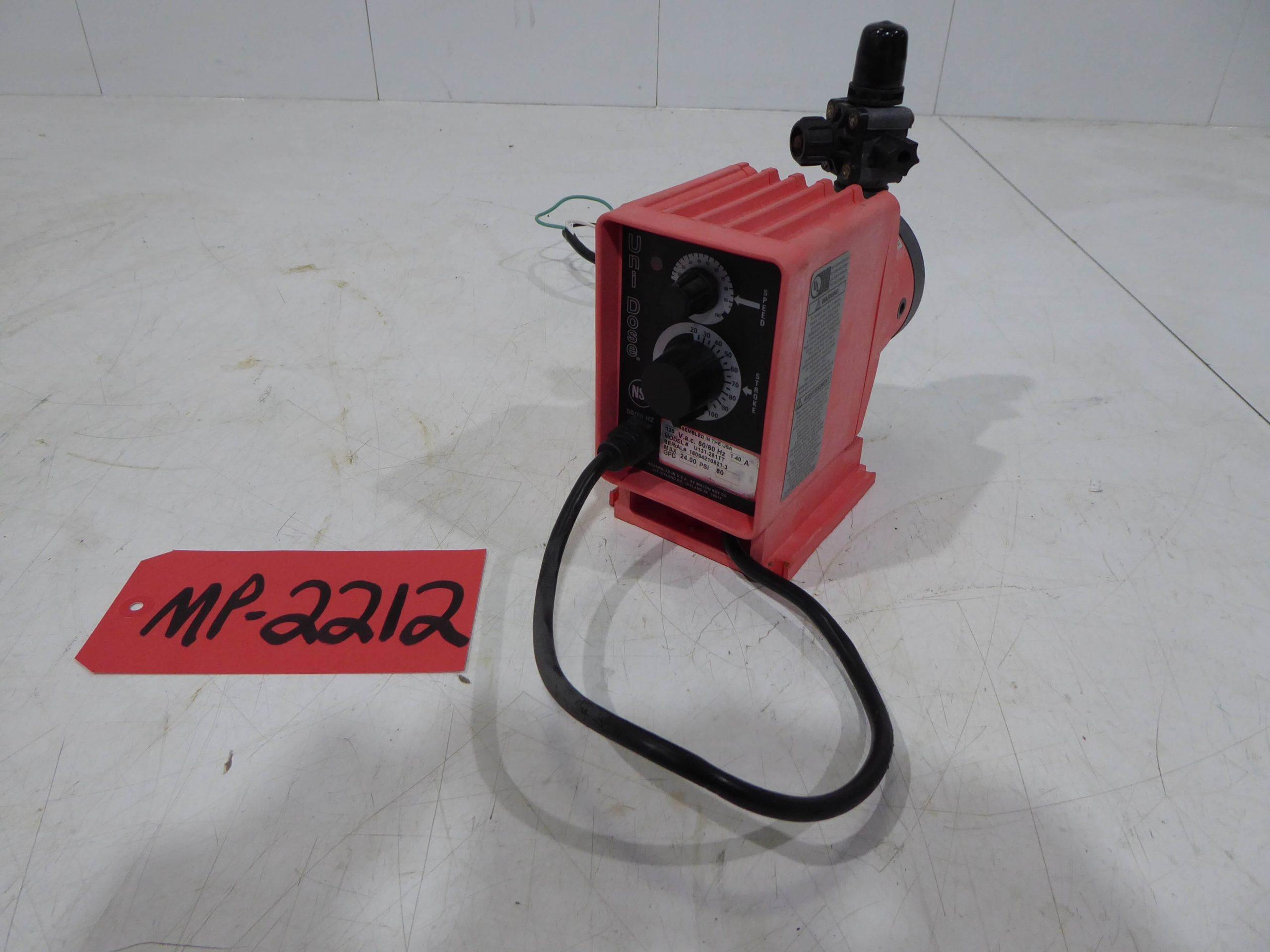 Unidose 1 GPH Metering Pump MP2212